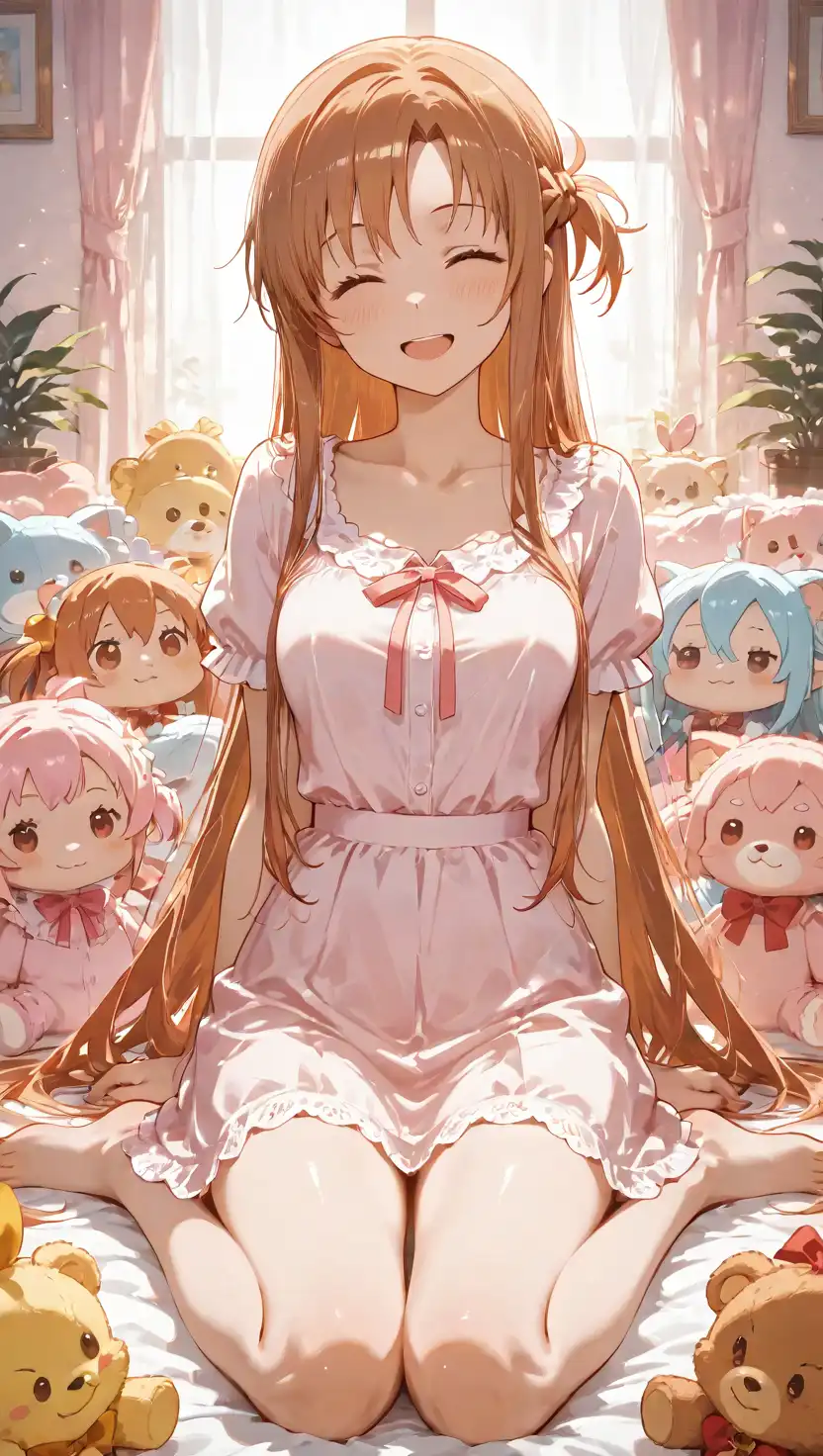 图片[1]-二次元COS分享被玩偶包围的亚丝娜-二次元COS分享次元吧