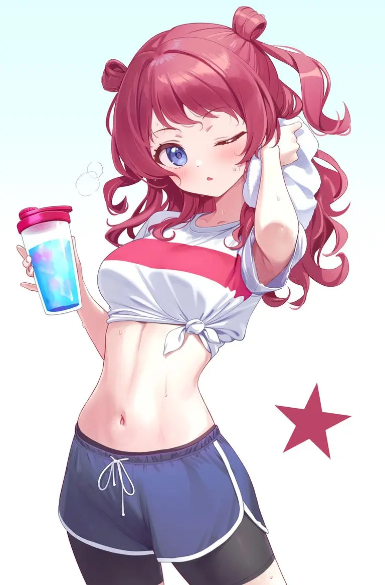 图片[13]-二次元COS分享[P站插画]超可爱的衣摆小巧思♡ – 「绑起衣摆」插画特辑-二次元COS分享次元吧