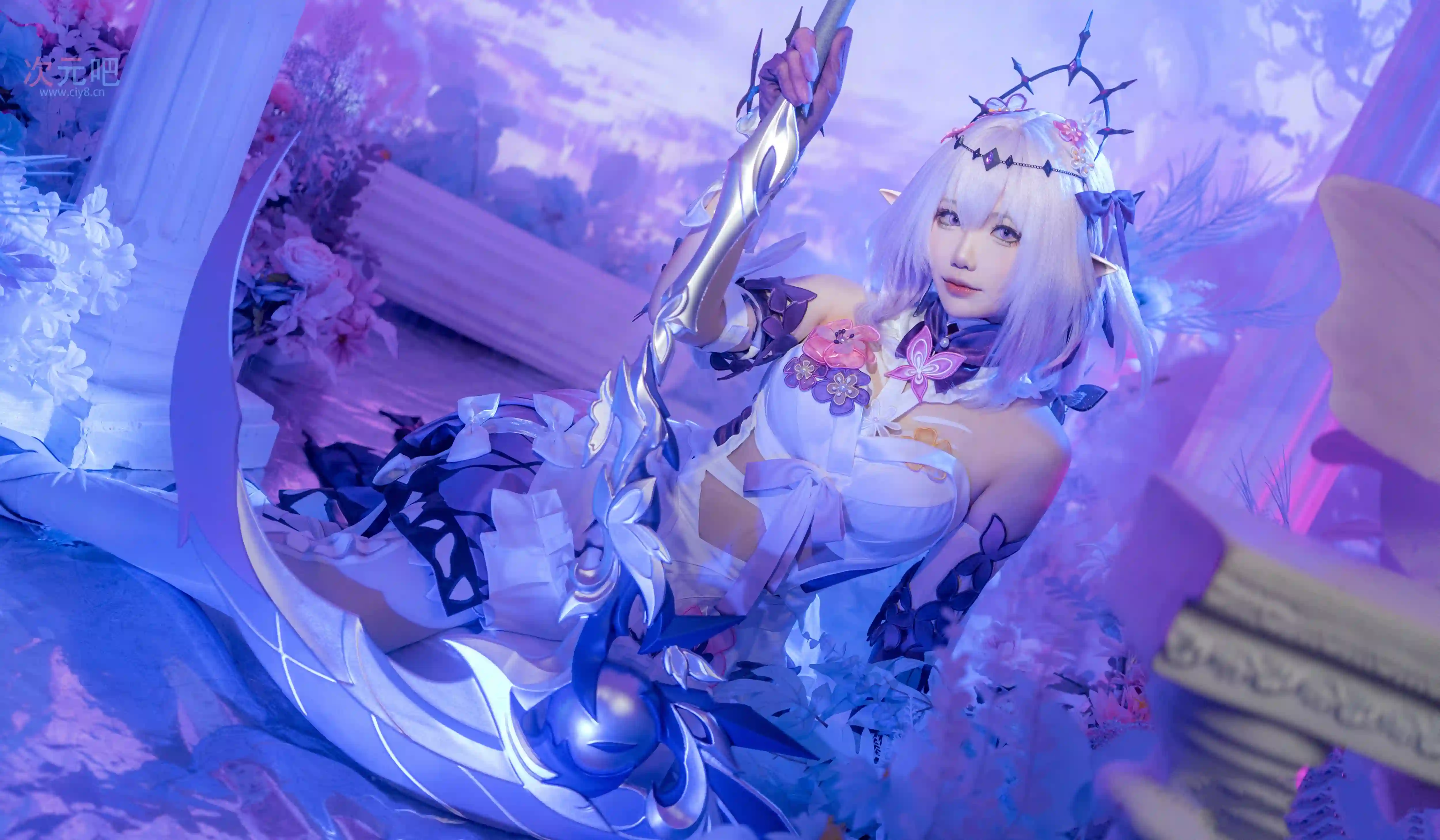 [COSplay]请横渡那片无人航行过的冥河，请走进那片安提灵盛开的花丛。-二次元COS分享次元吧