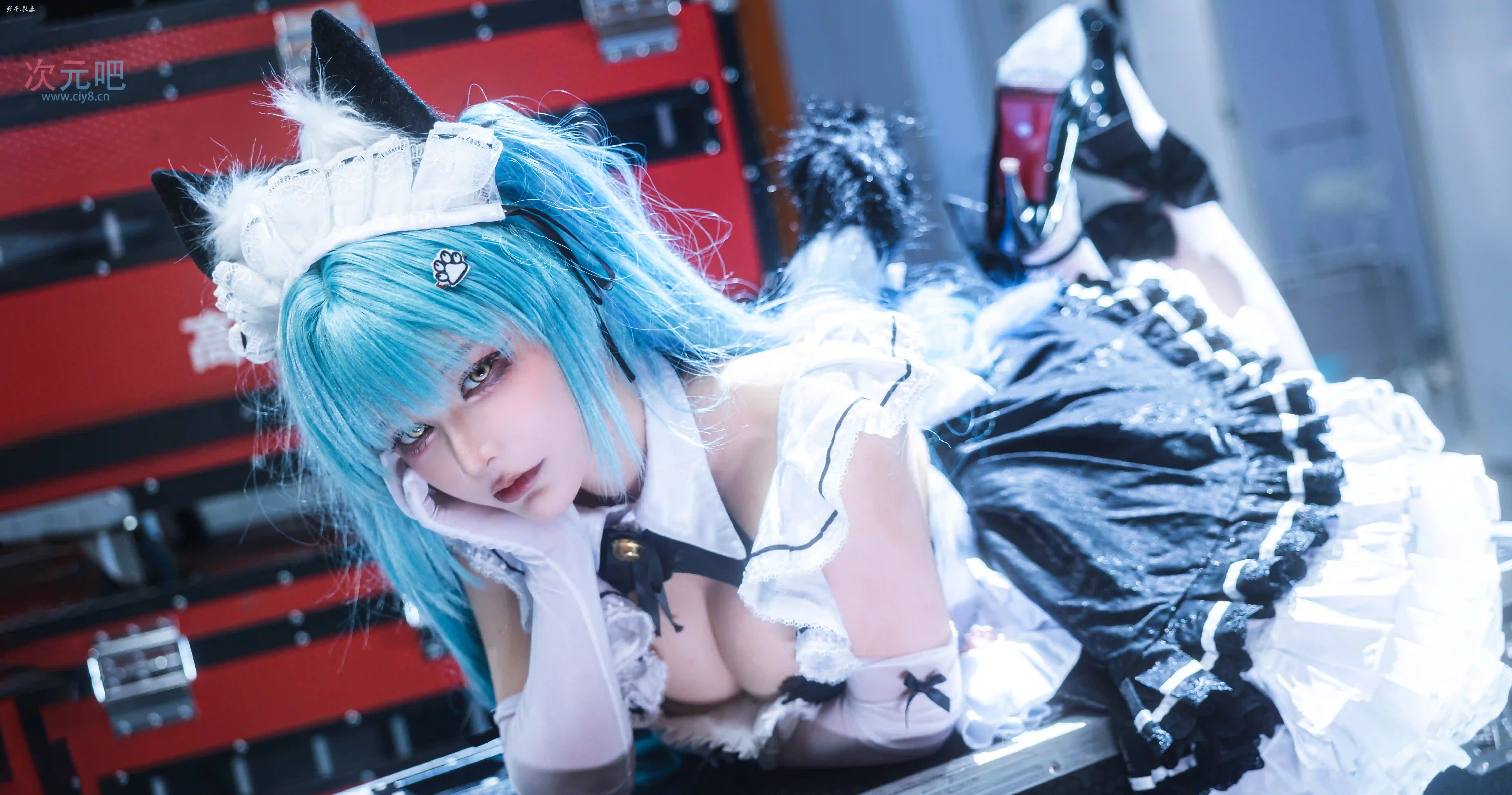 [COSplay]喵 很不高兴为您服务-二次元COS分享次元吧