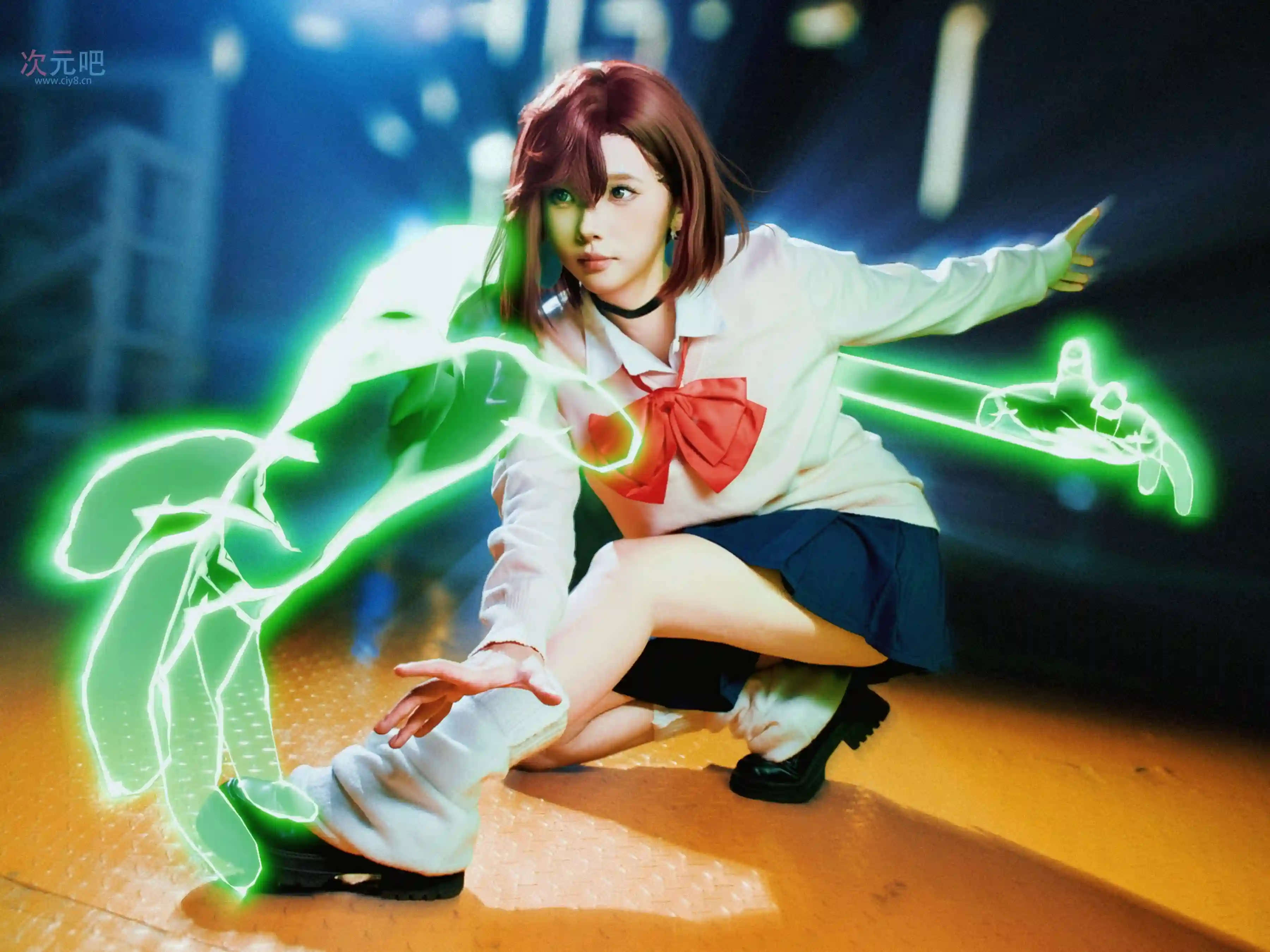 [COSplay]所以只要有一点奇怪的动作就马上用脑袋泡！-二次元COS分享次元吧