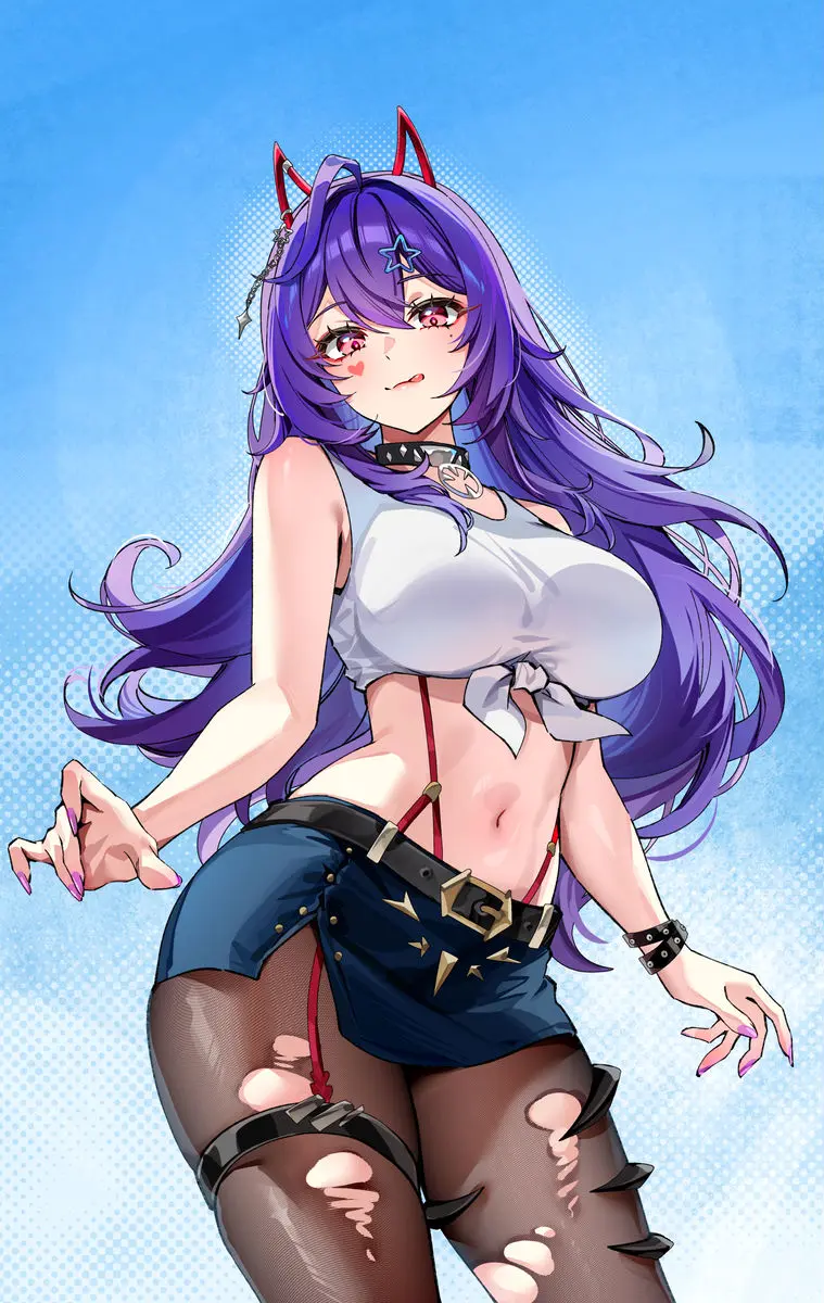 图片[7]-二次元COS分享[P站插画]超可爱的衣摆小巧思♡ – 「绑起衣摆」插画特辑-二次元COS分享次元吧