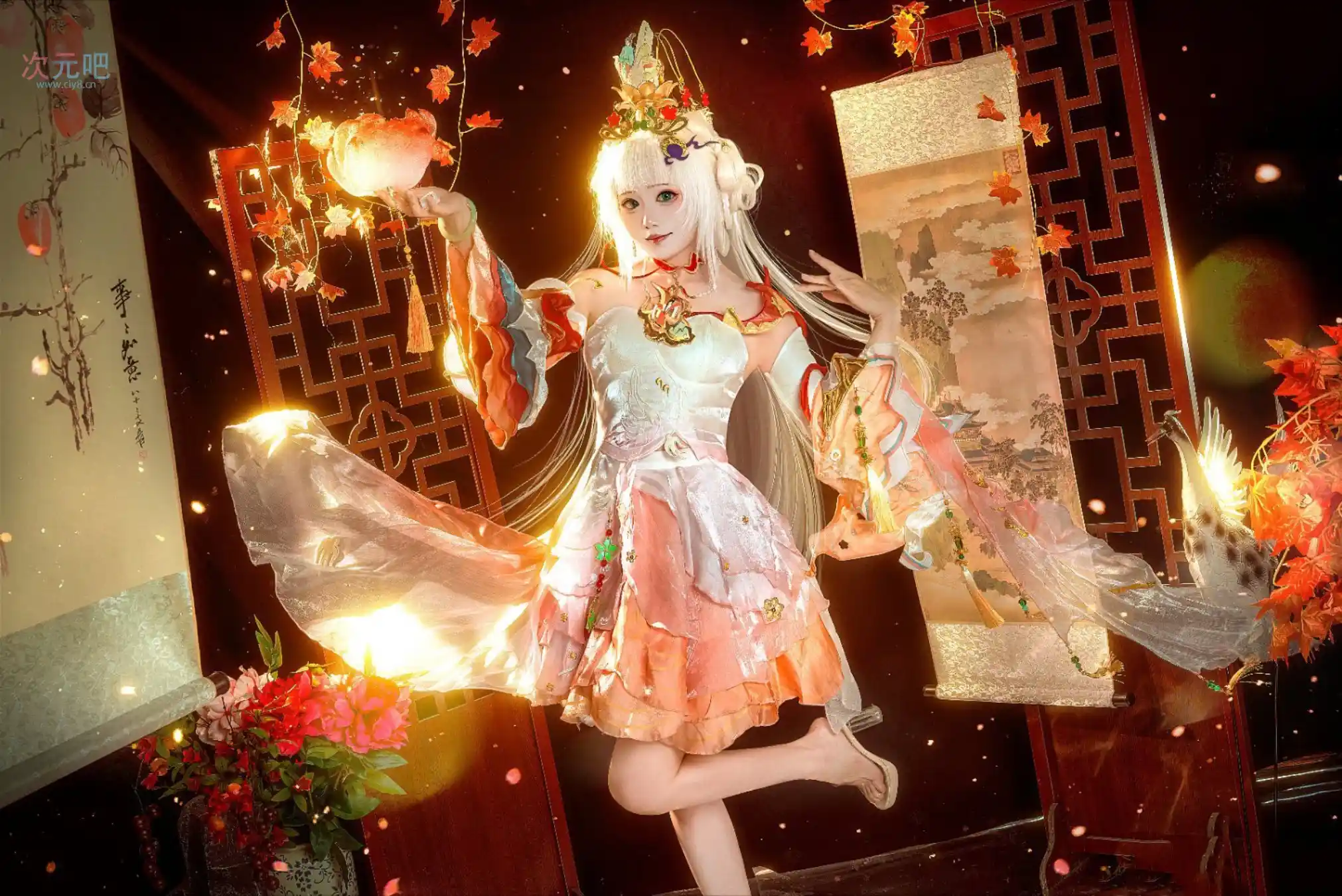 [COSplay]一笔情字如何书，从心而动，终破万难。-二次元COS分享次元吧