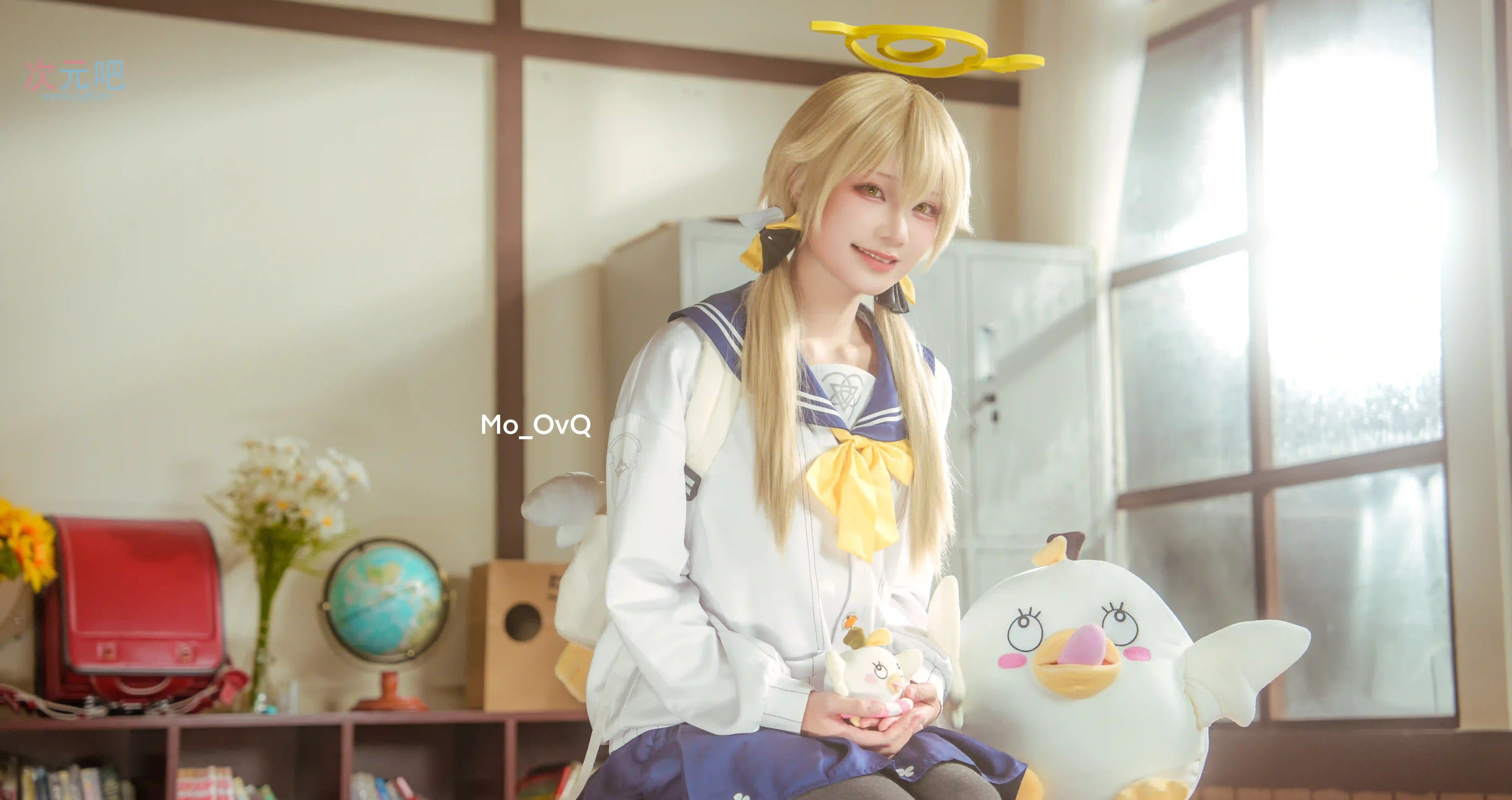 图片[4]-二次元COS分享[COSplay]今天也有在和大家一起好好学习喔-二次元COS分享次元吧