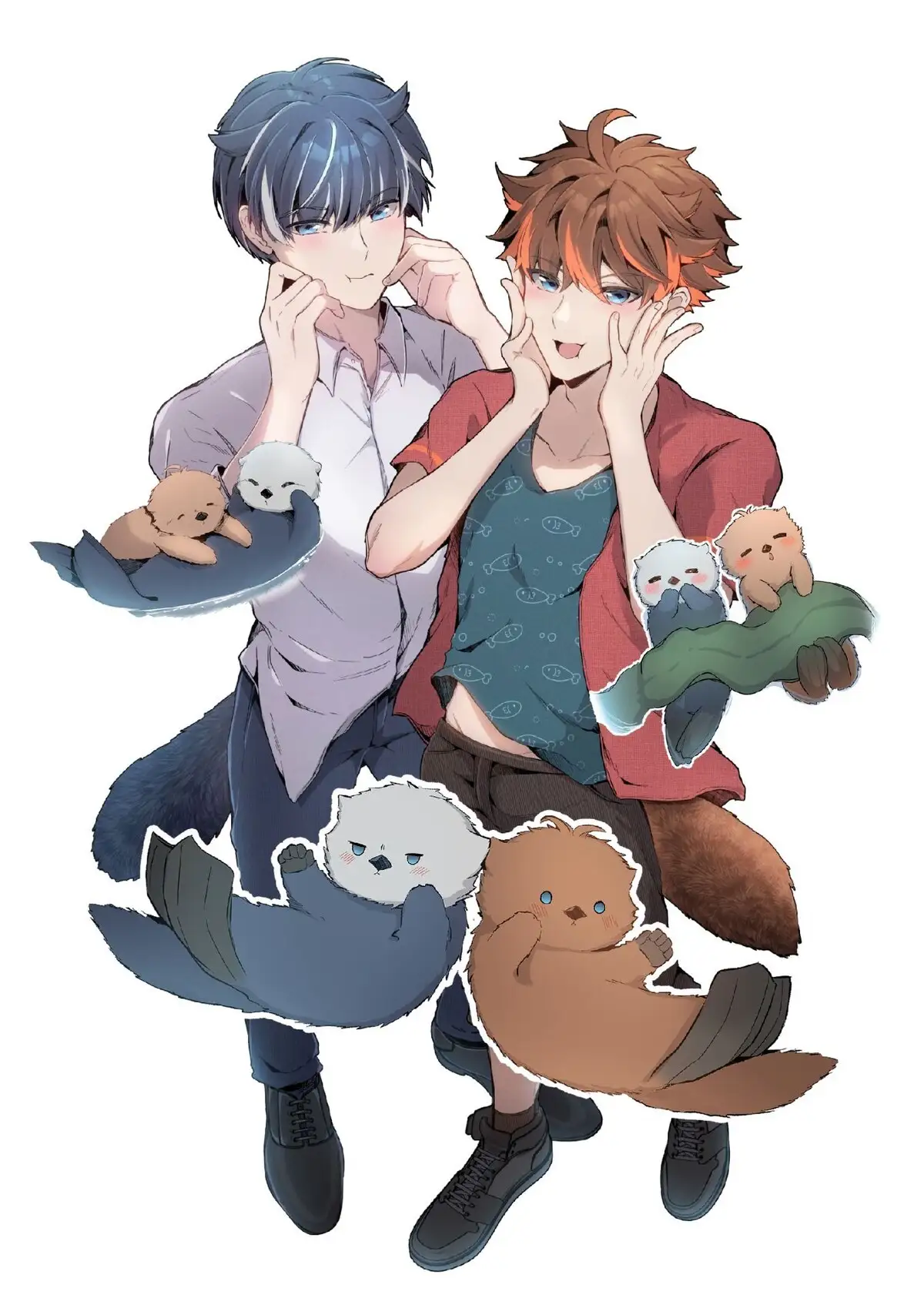 图片[1]-二次元COS分享海獭拟人短动画《阿尼獭与可可獭》（アニラとココラ）公开主视觉图、主演声优，该作将在 10 月 3 日凌晨（北京时间）首播！-二次元COS分享次元吧