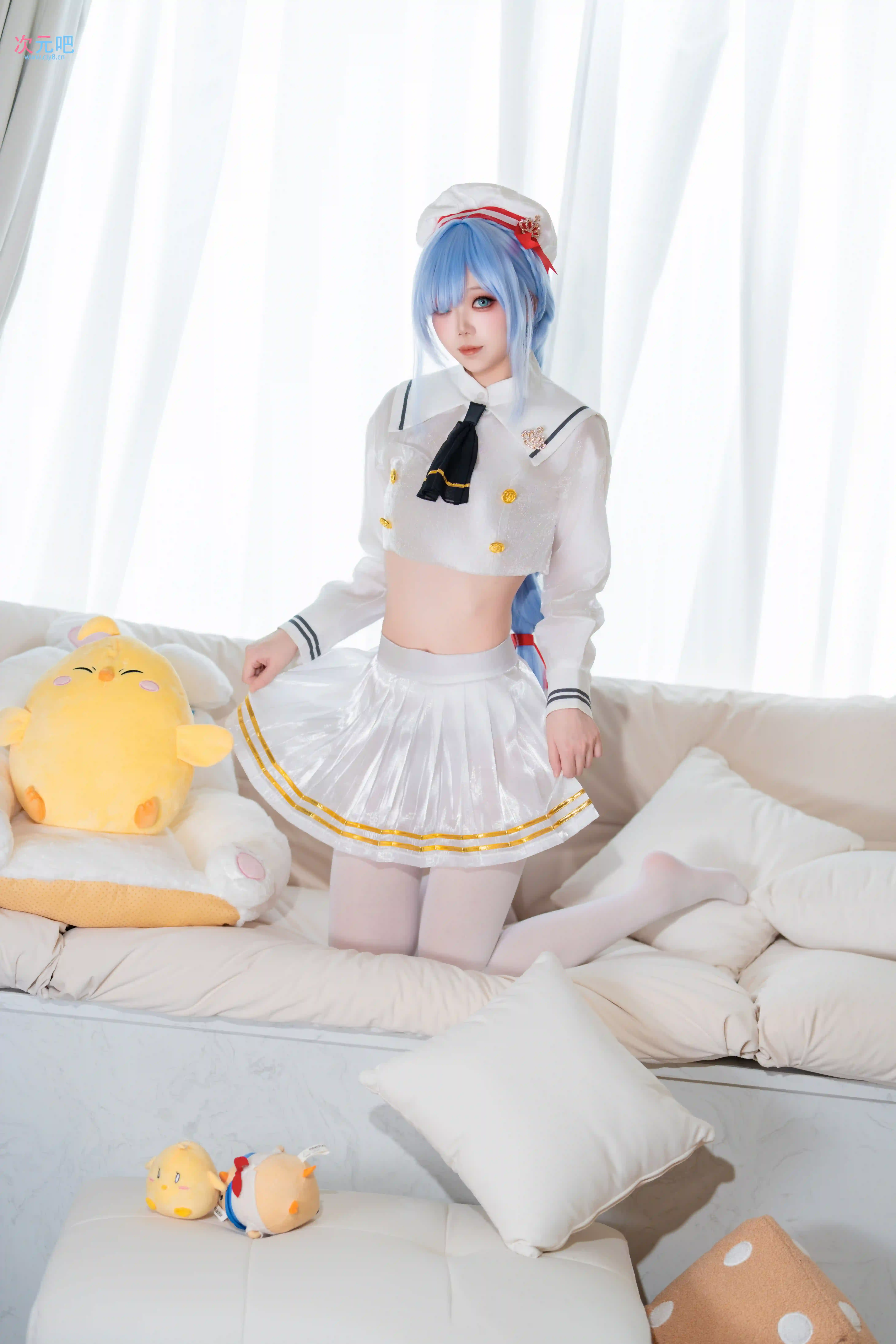 图片[11]-二次元COS分享[COSplay]指挥官，不能看那里！…呼…没，没什么！才没有把日记藏在那里…呜…-二次元COS分享次元吧