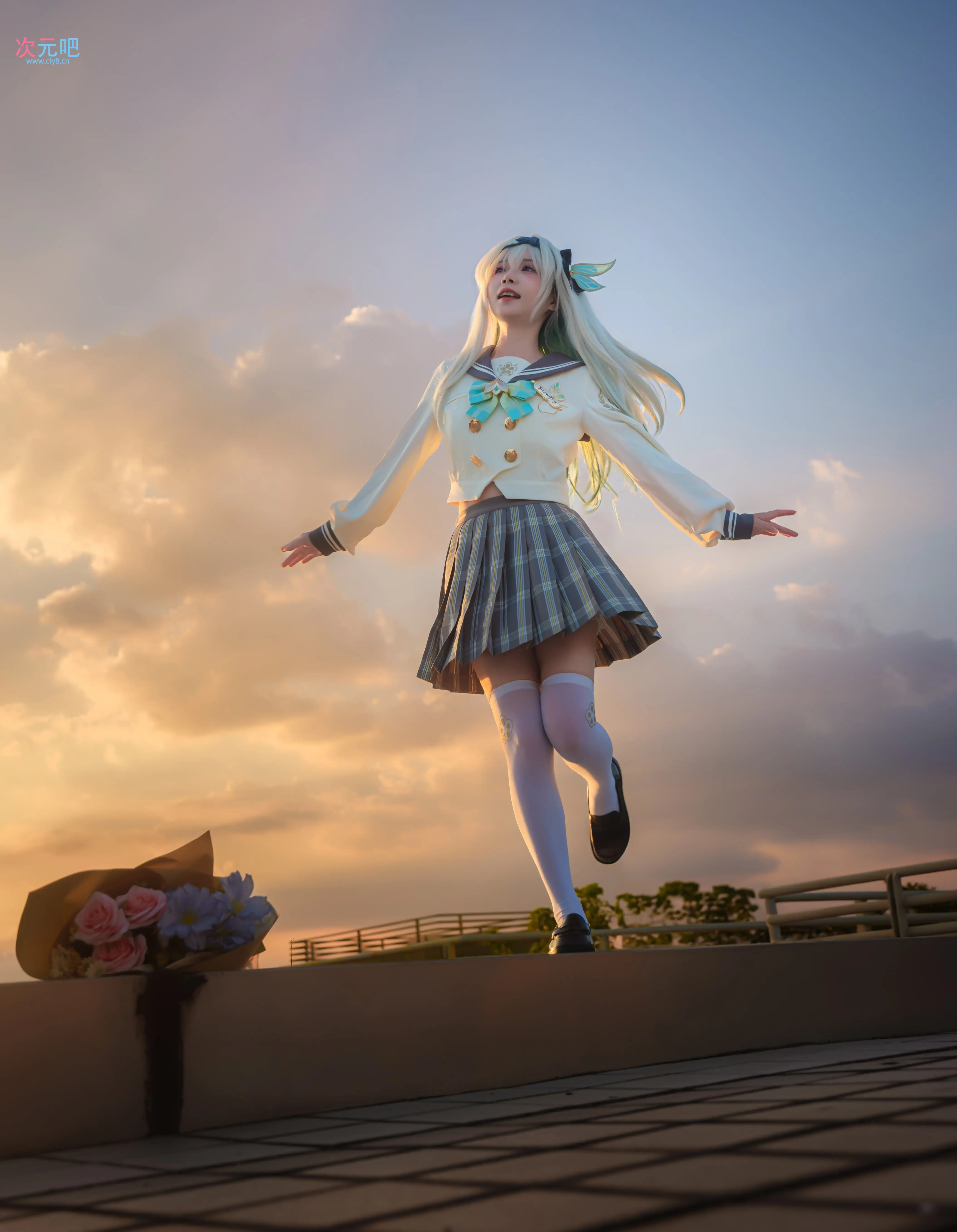 图片[7]-二次元COS分享[COSplay]和流萤一起看绝美夕阳-二次元COS分享次元吧
