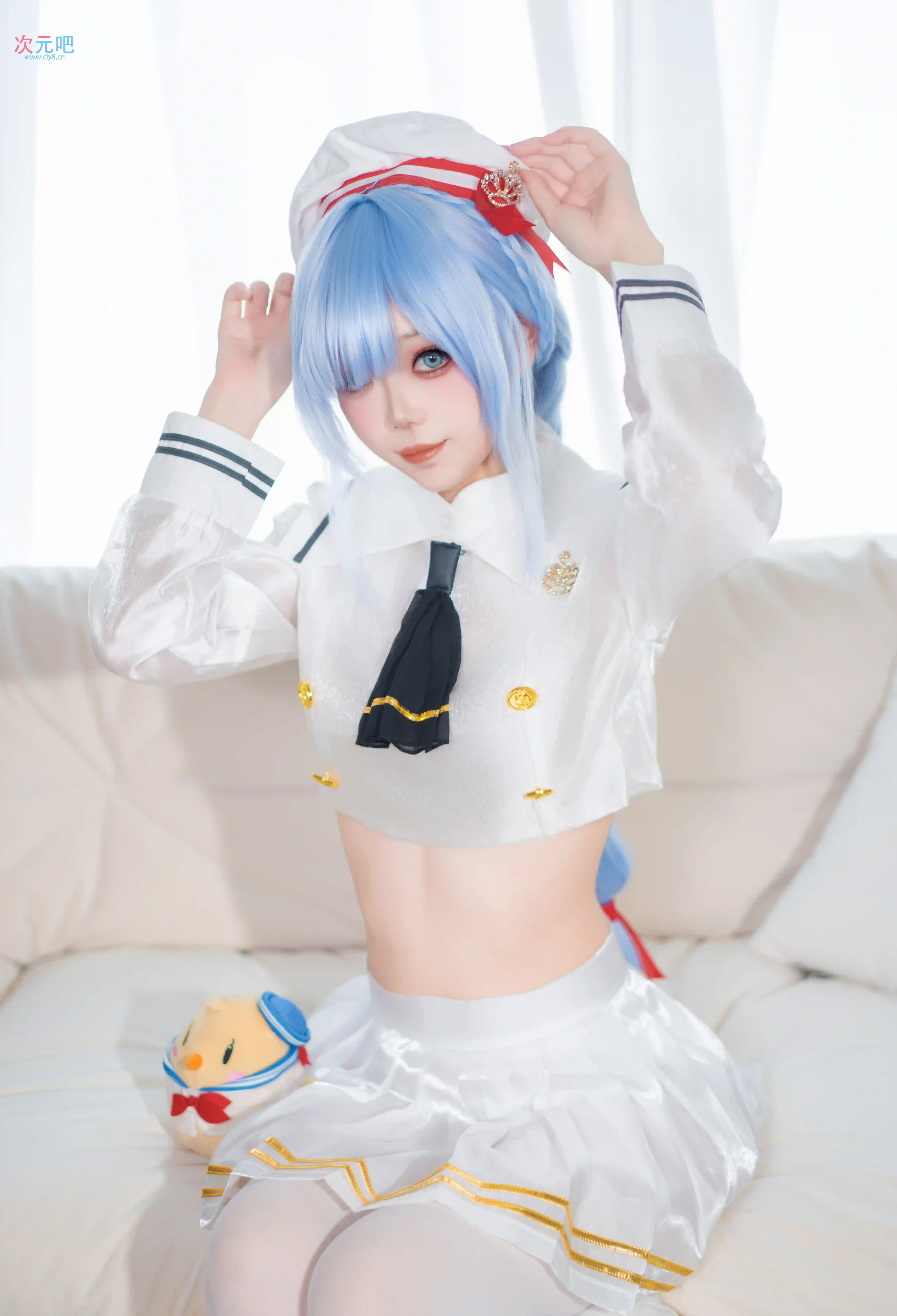 图片[7]-二次元COS分享[COSplay]指挥官，不能看那里！…呼…没，没什么！才没有把日记藏在那里…呜…-二次元COS分享次元吧