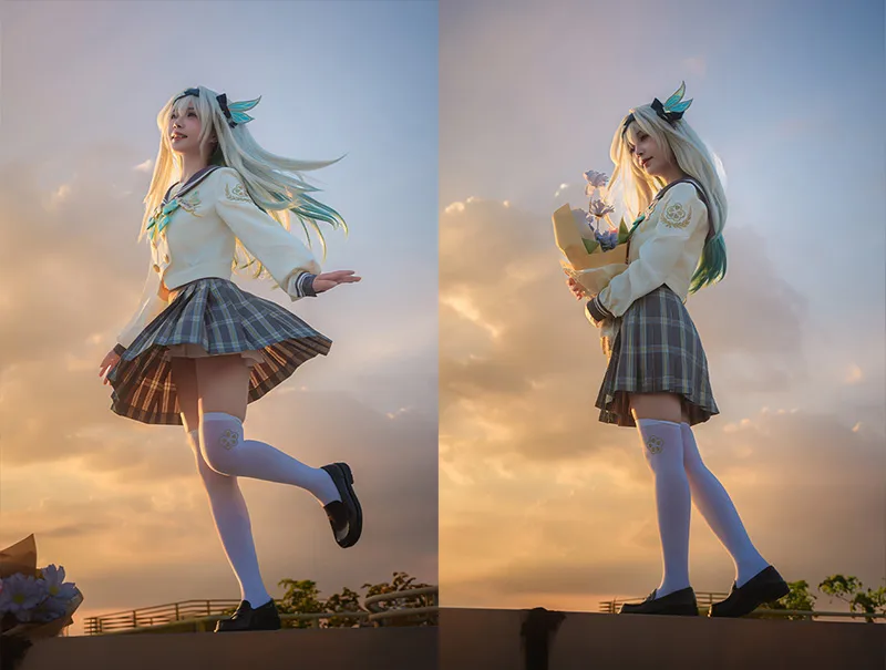 [COSplay]和流萤一起看绝美夕阳-二次元COS分享次元吧