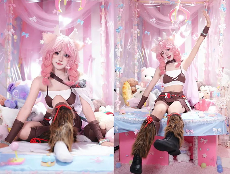 [COSplay]你为什么粘着我呀？-二次元COS分享次元吧