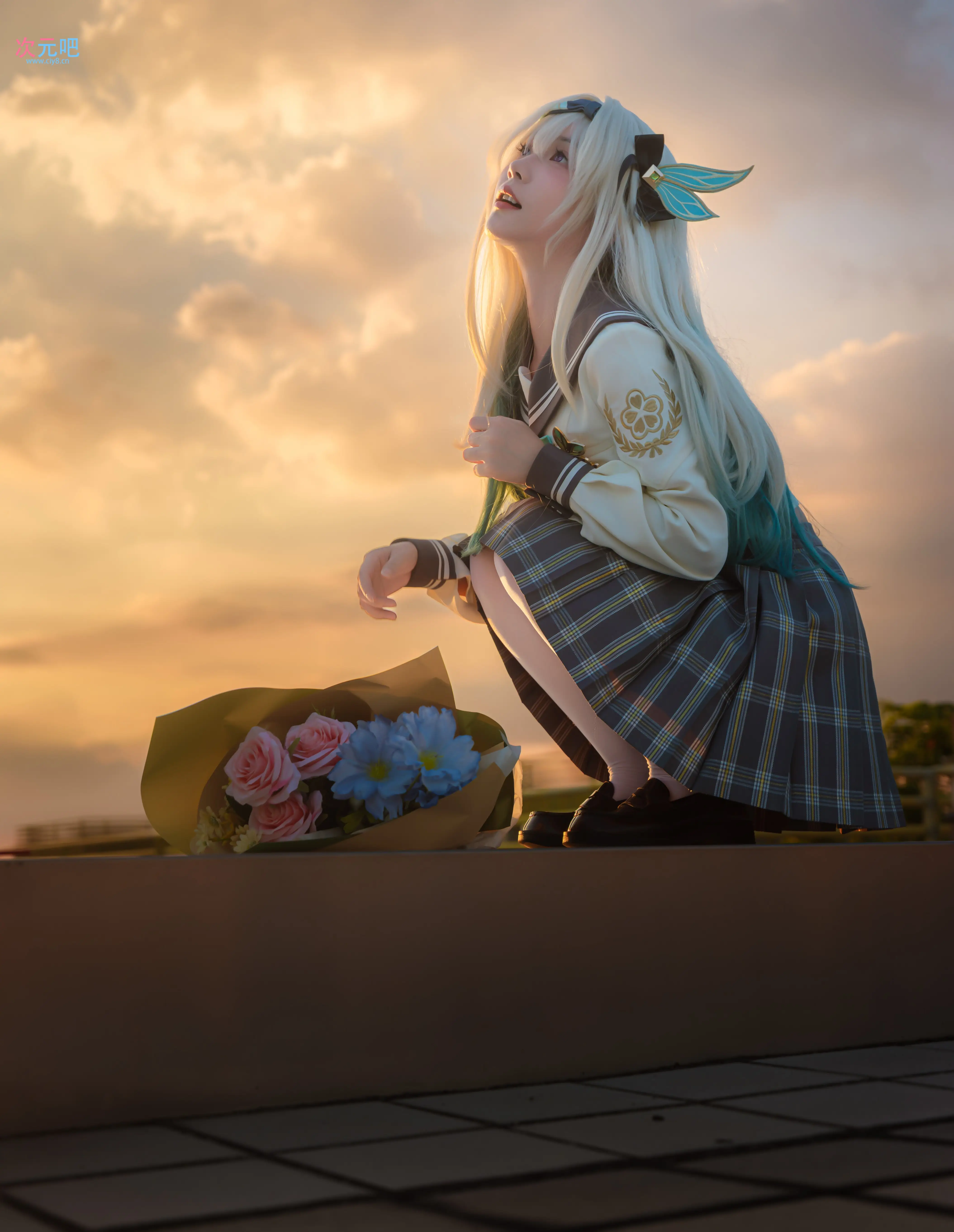 图片[5]-二次元COS分享[COSplay]和流萤一起看绝美夕阳-二次元COS分享次元吧