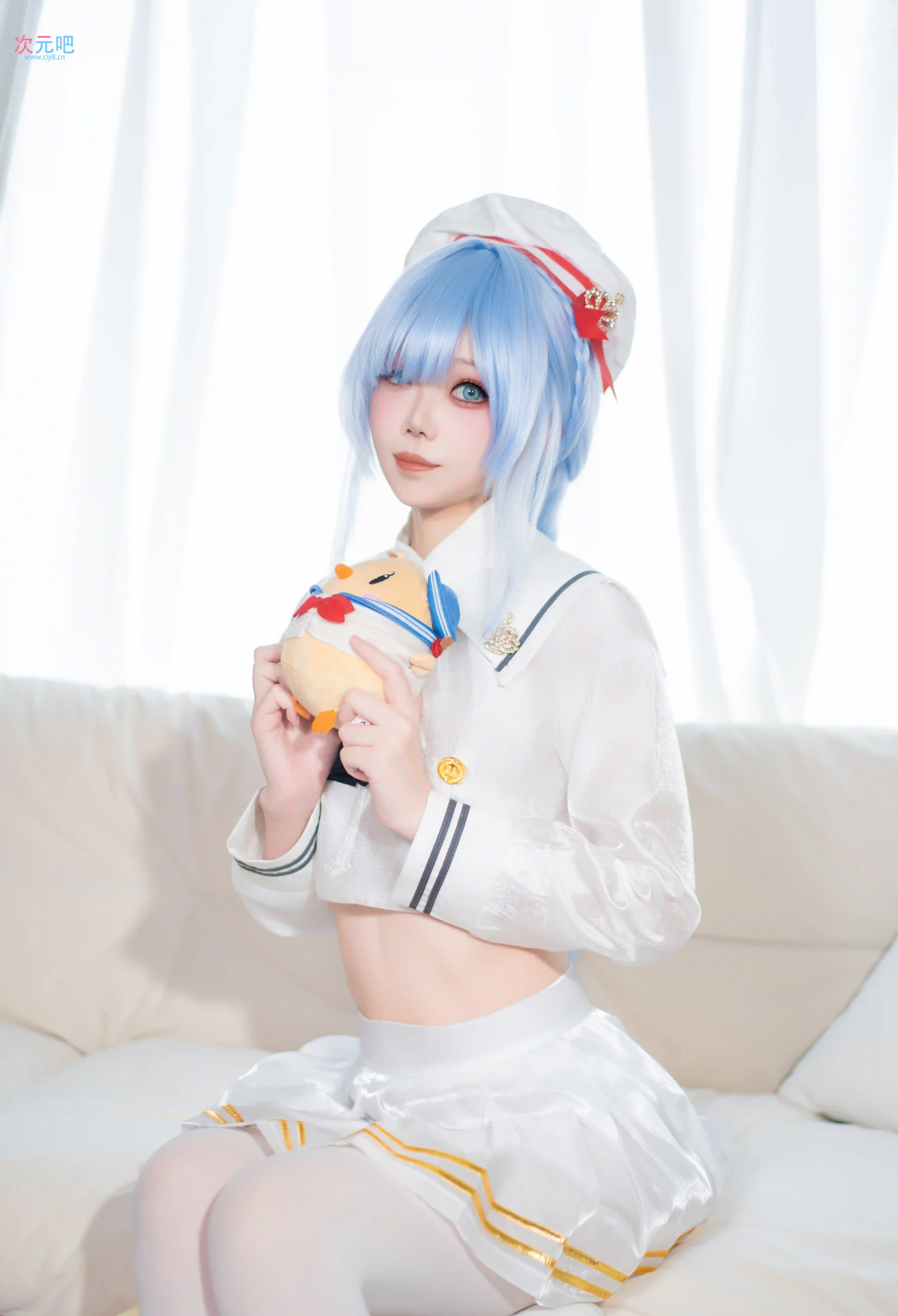 图片[5]-二次元COS分享[COSplay]指挥官，不能看那里！…呼…没，没什么！才没有把日记藏在那里…呜…-二次元COS分享次元吧