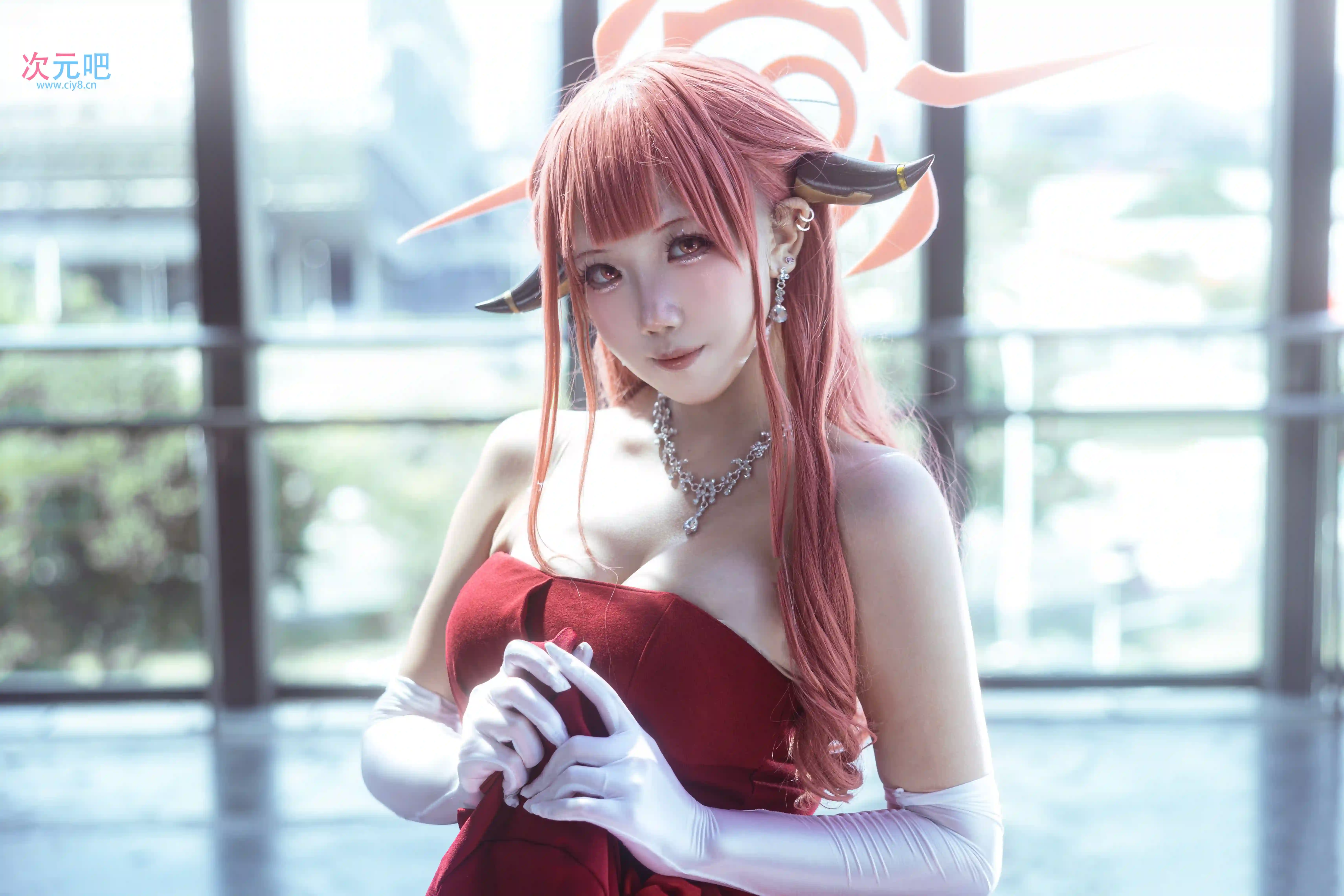 [COSplay]老师…这身礼服合身吗？……-二次元COS分享次元吧