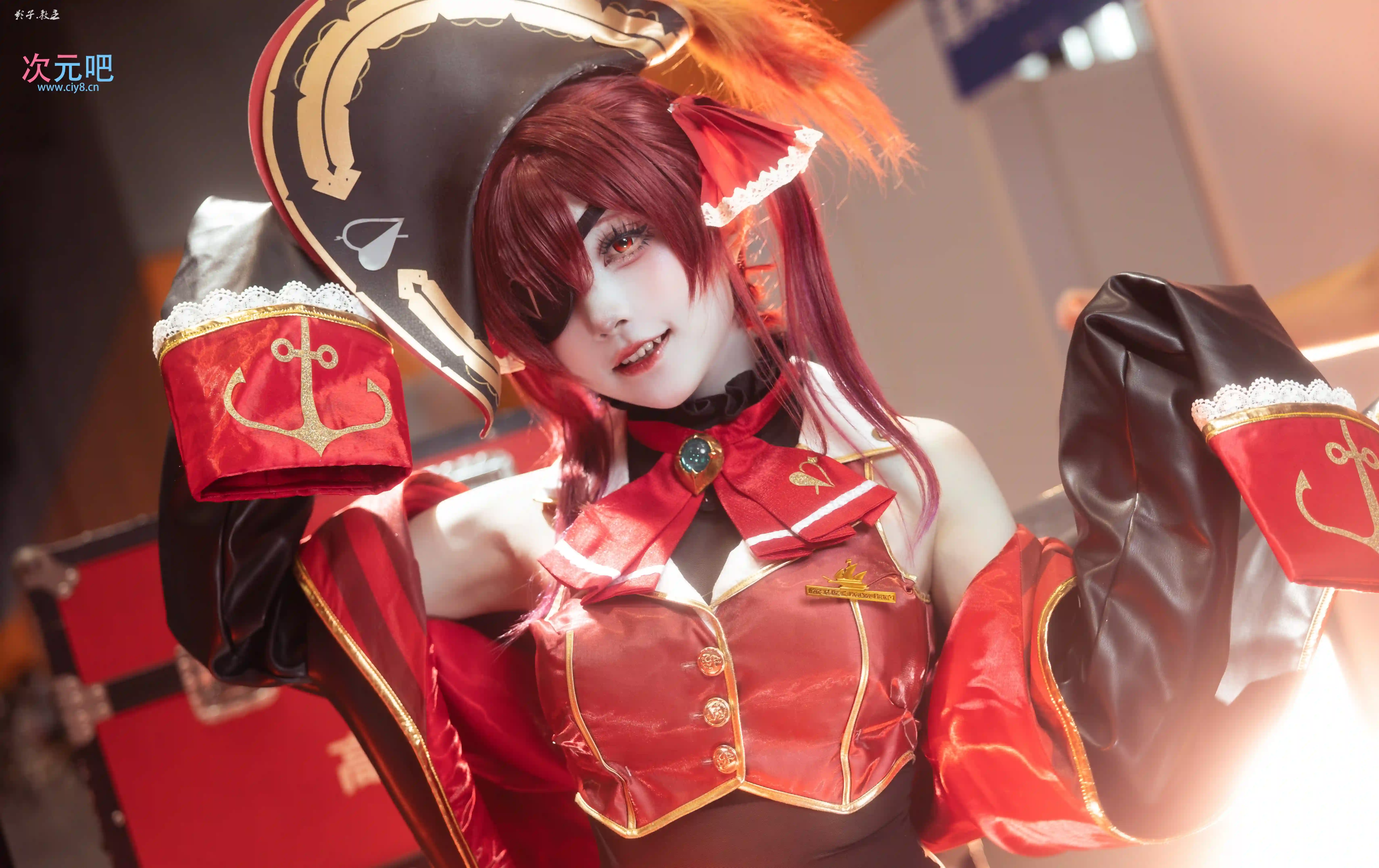 [COSplay]这样自带魅力、自带魔力、根本让人无法拒绝的玛琳船长-二次元COS分享次元吧