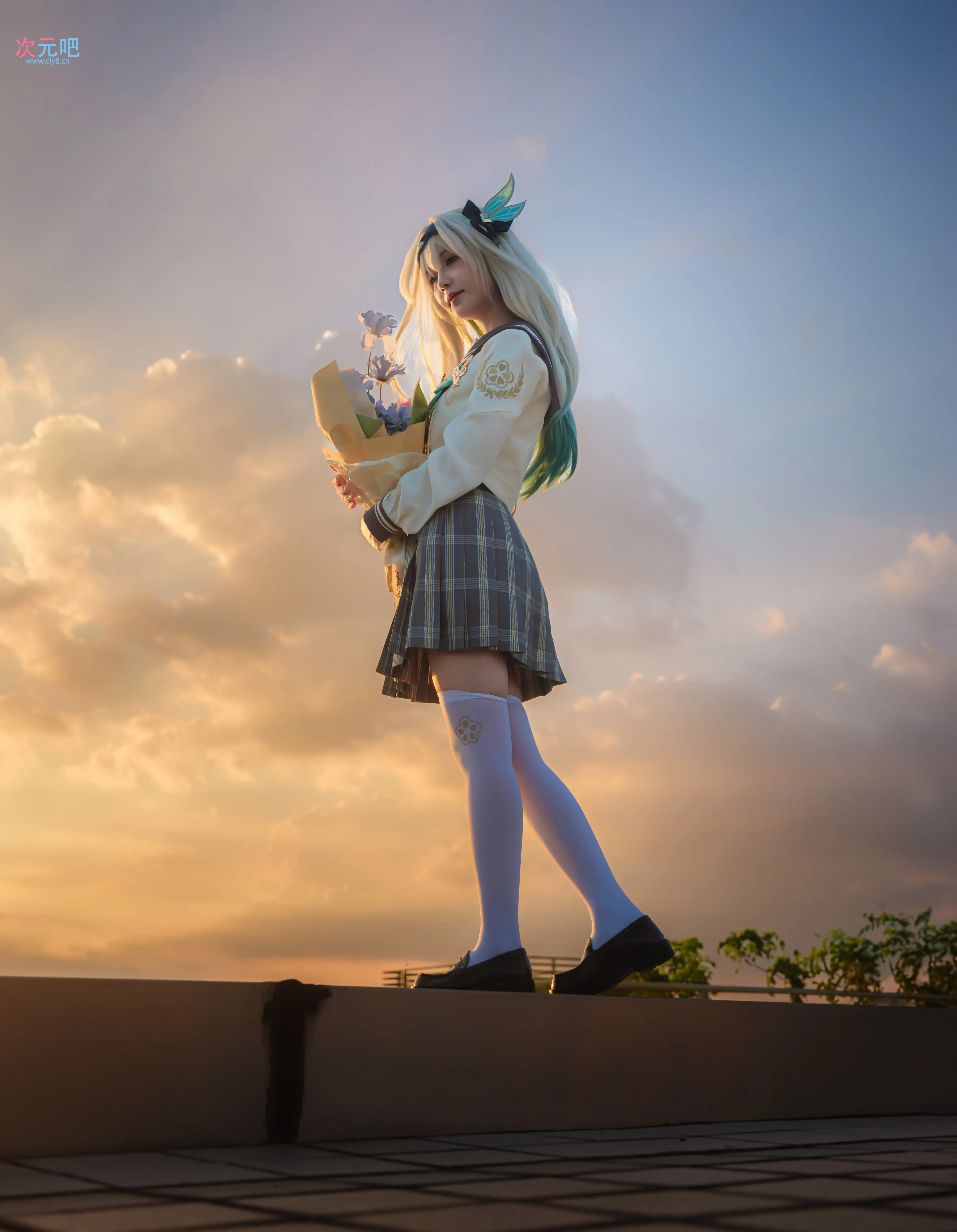 图片[8]-二次元COS分享[COSplay]和流萤一起看绝美夕阳-二次元COS分享次元吧