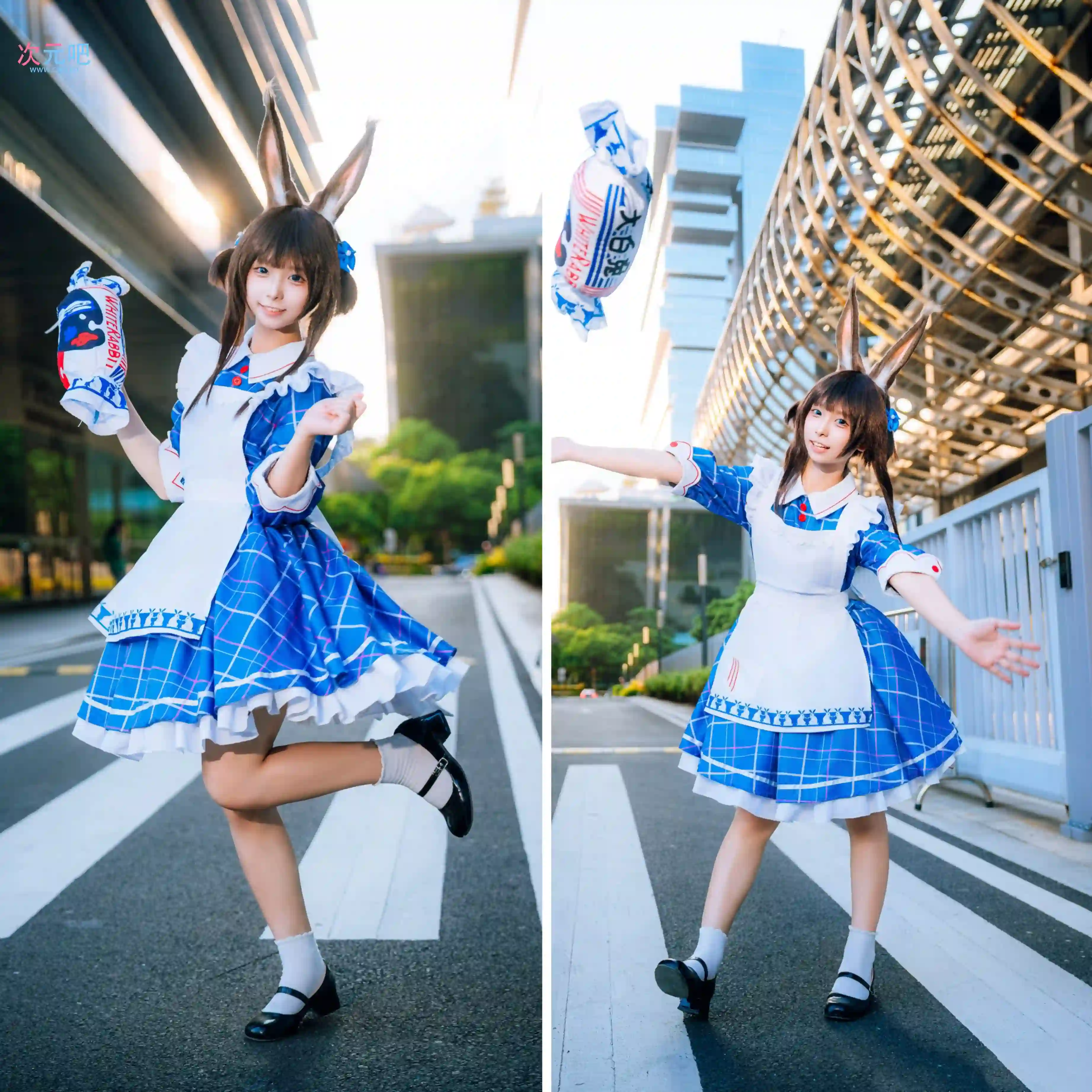 [COSplay]很有活力的大白兔奶糖-二次元COS分享次元吧