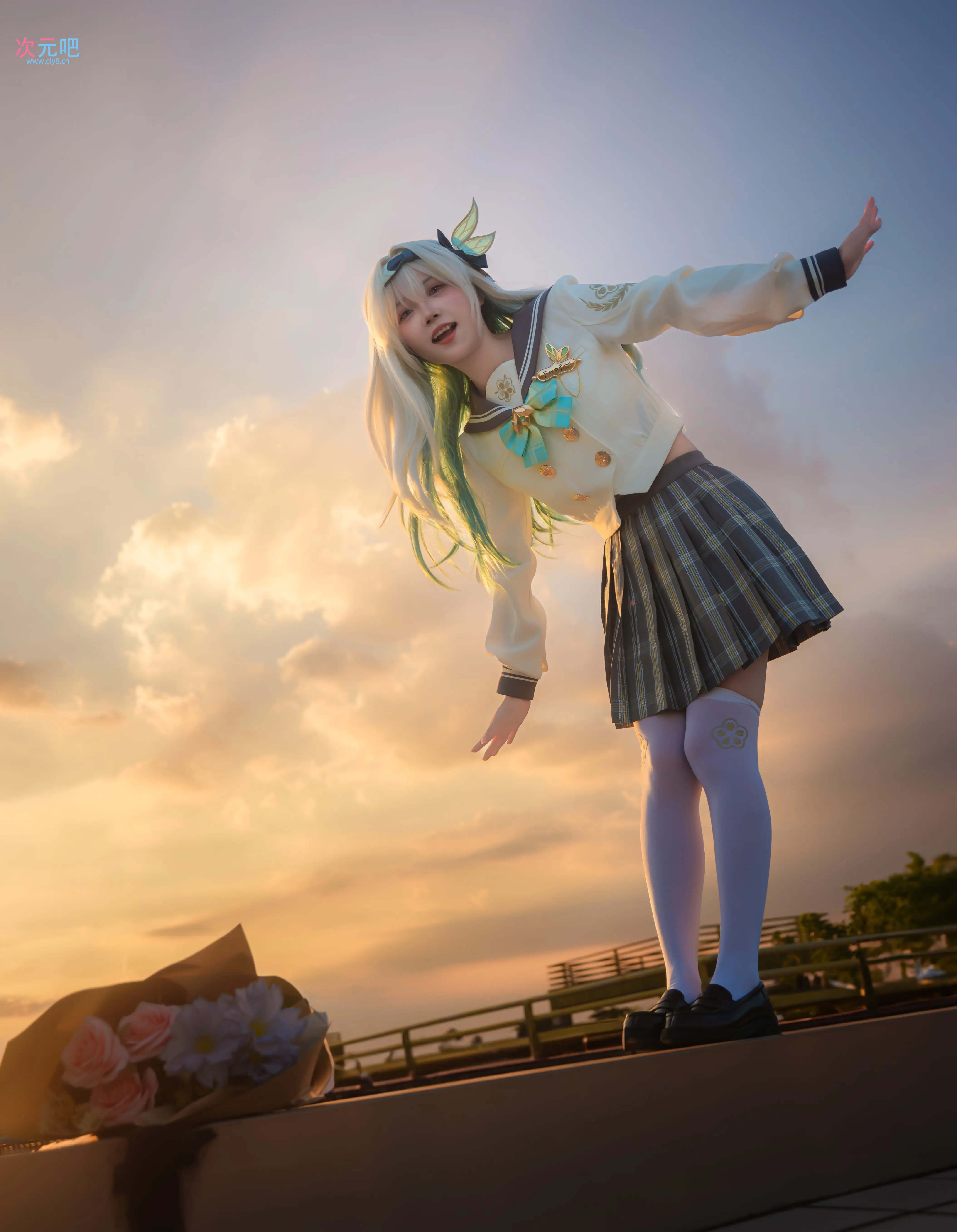 图片[6]-二次元COS分享[COSplay]和流萤一起看绝美夕阳-二次元COS分享次元吧