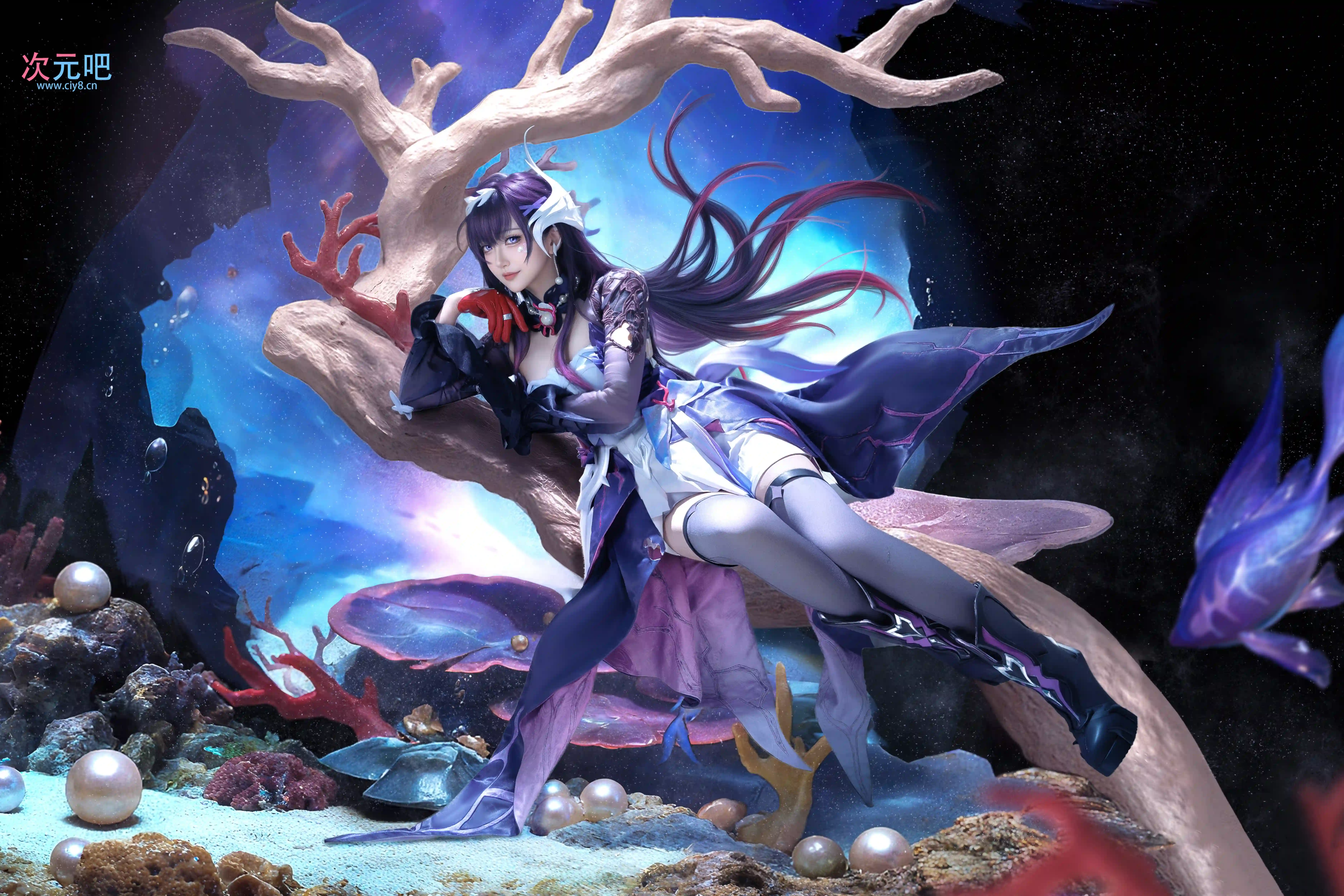 [COSplay]海的女儿海瑟音 私设-二次元COS分享次元吧