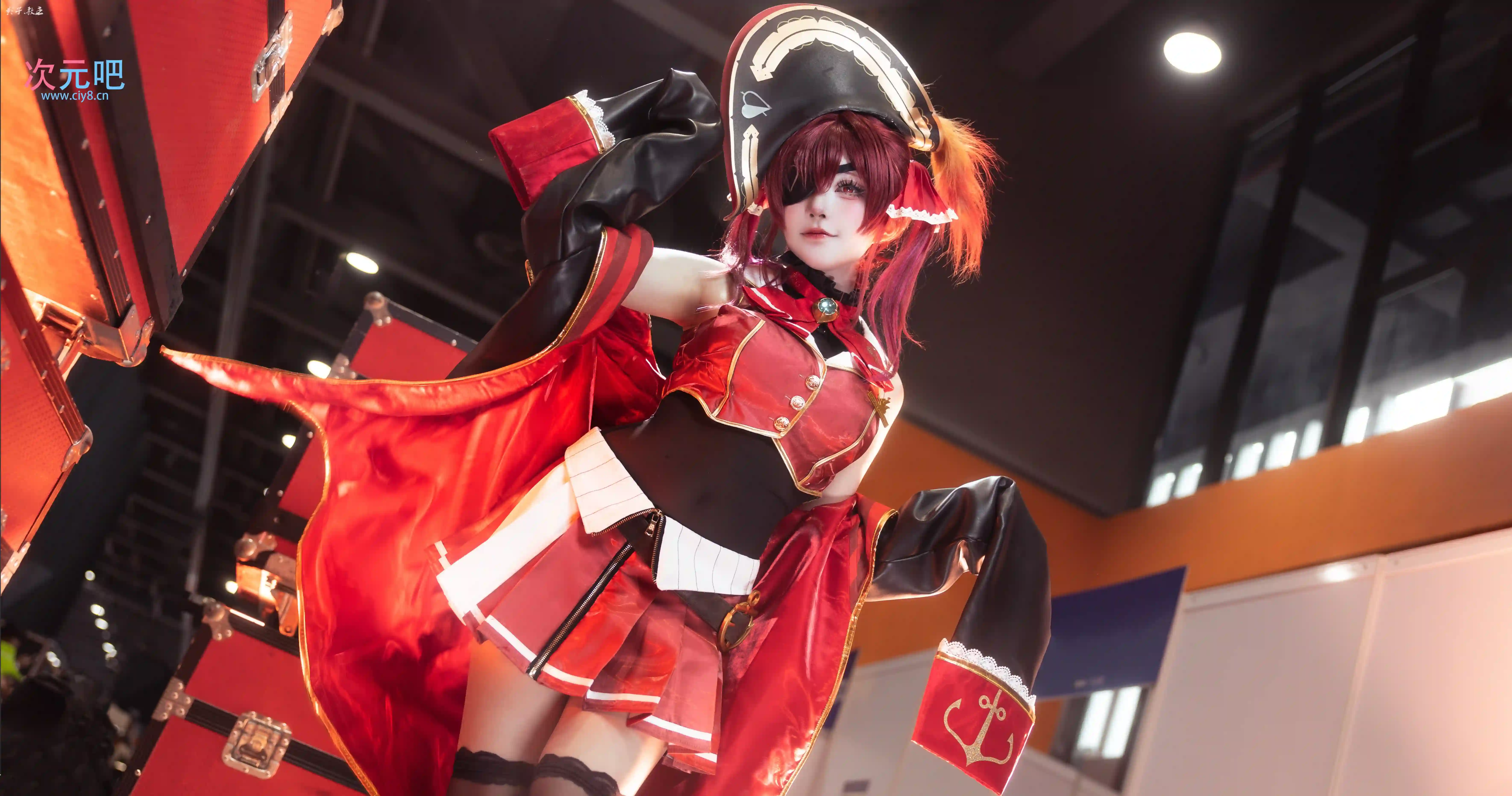 图片[1]-二次元COS分享[COSplay]这样自带魅力、自带魔力、根本让人无法拒绝的玛琳船长-二次元COS分享次元吧