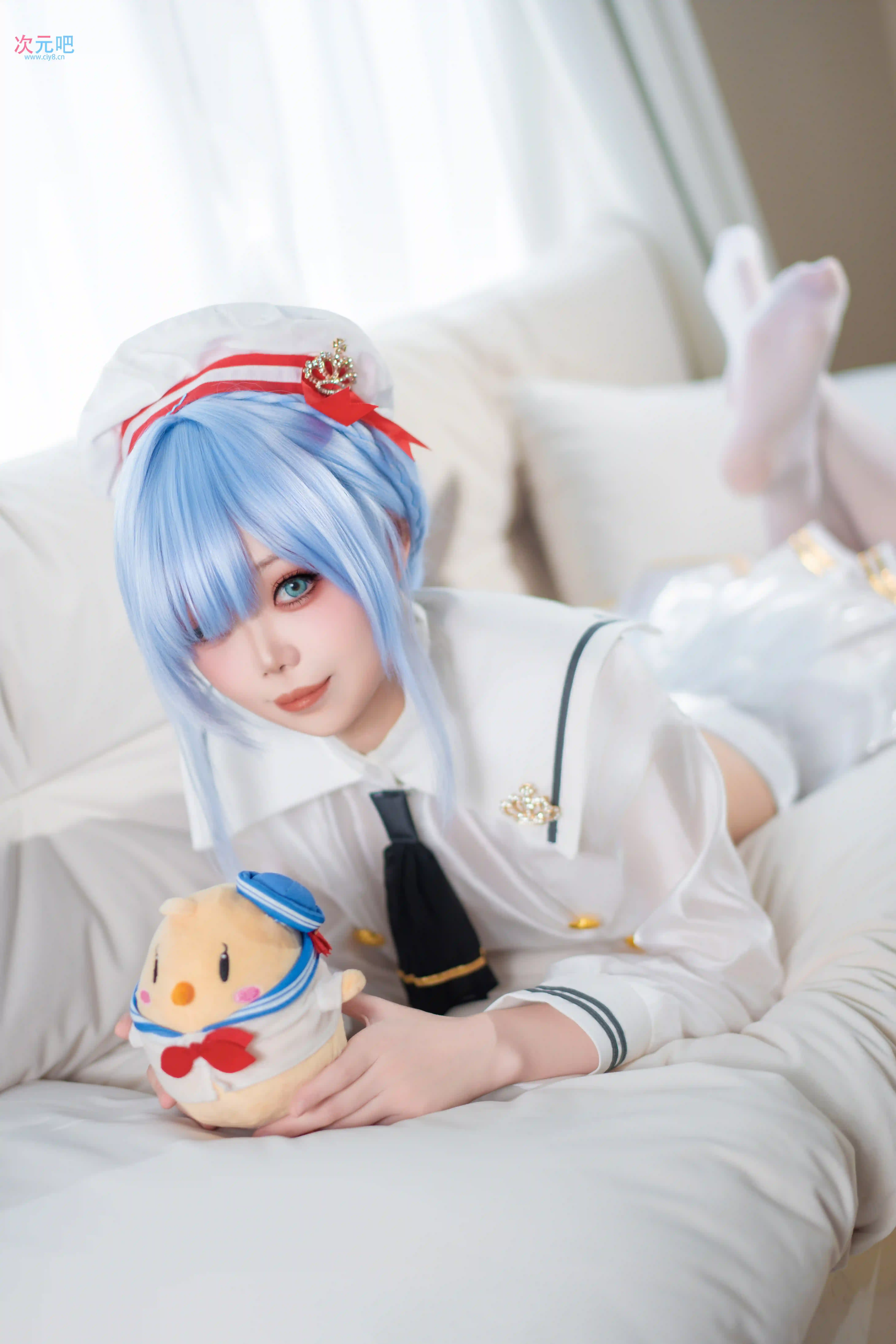 图片[4]-二次元COS分享[COSplay]指挥官，不能看那里！…呼…没，没什么！才没有把日记藏在那里…呜…-二次元COS分享次元吧