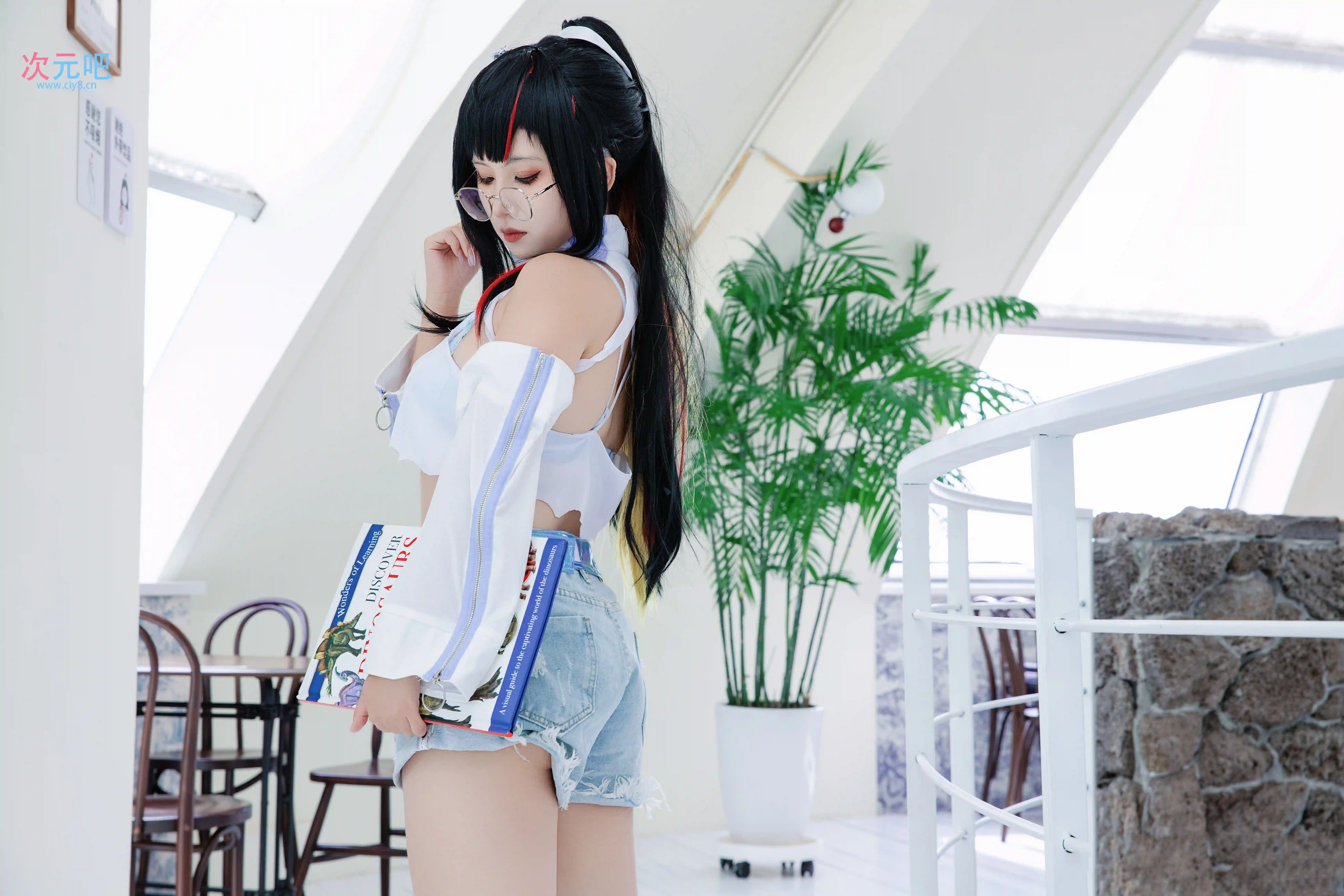 图片[5]-二次元COS分享[COSplay]难得的休假，小弟，要不要来一起看书？你问我在看什么……-二次元COS分享次元吧