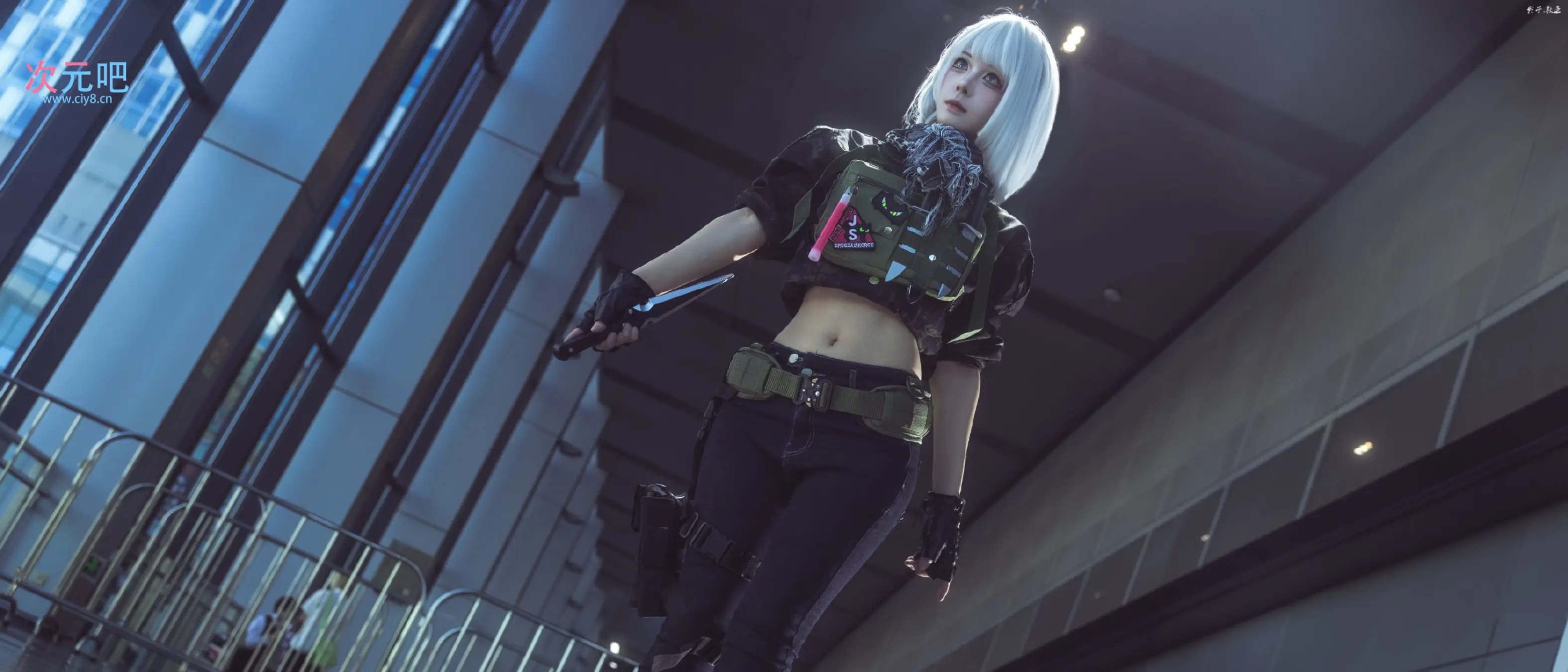 [COSplay]麦晓雯，代号骇爪，兵种侦察-二次元COS分享次元吧