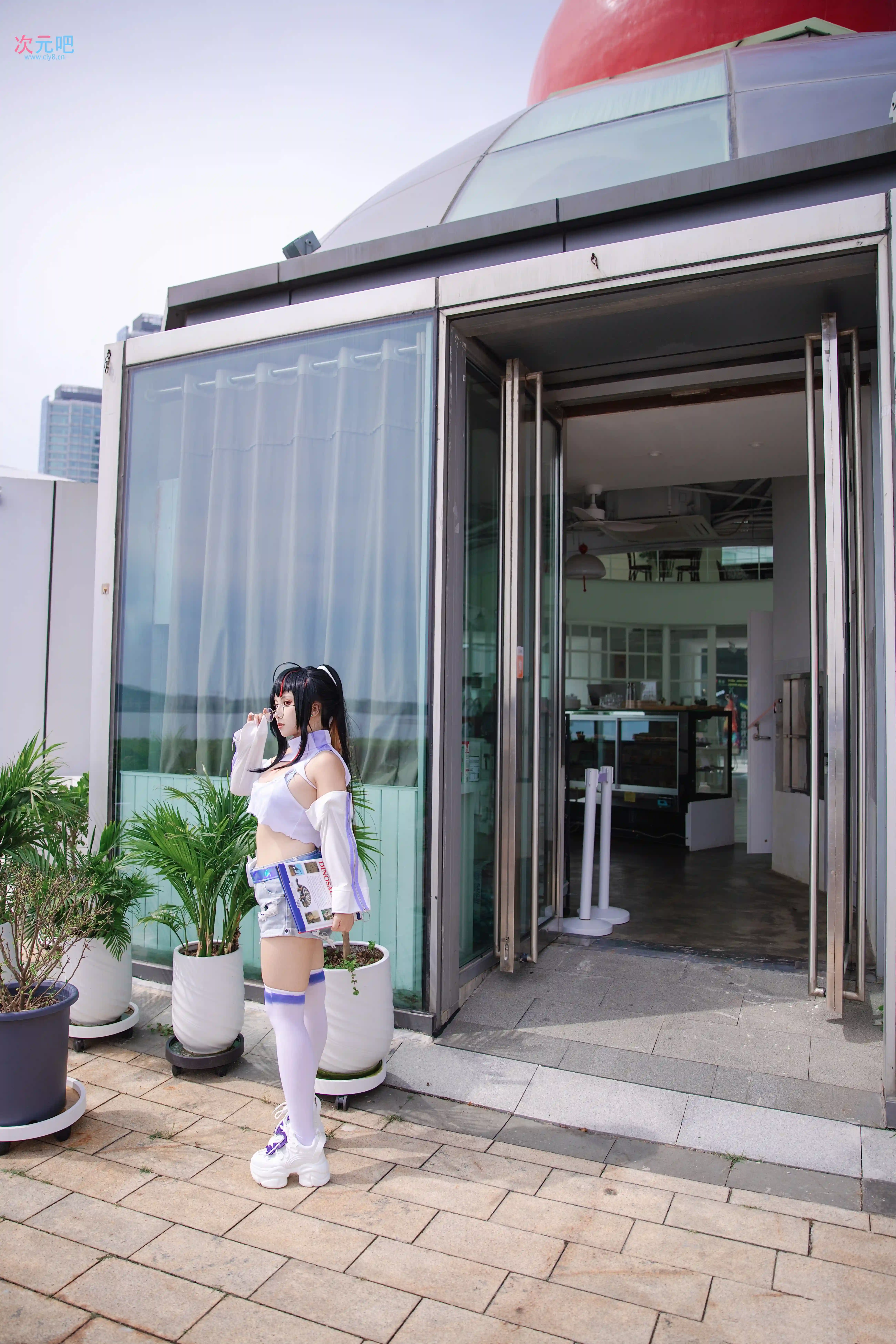 图片[4]-二次元COS分享[COSplay]难得的休假，小弟，要不要来一起看书？你问我在看什么……-二次元COS分享次元吧