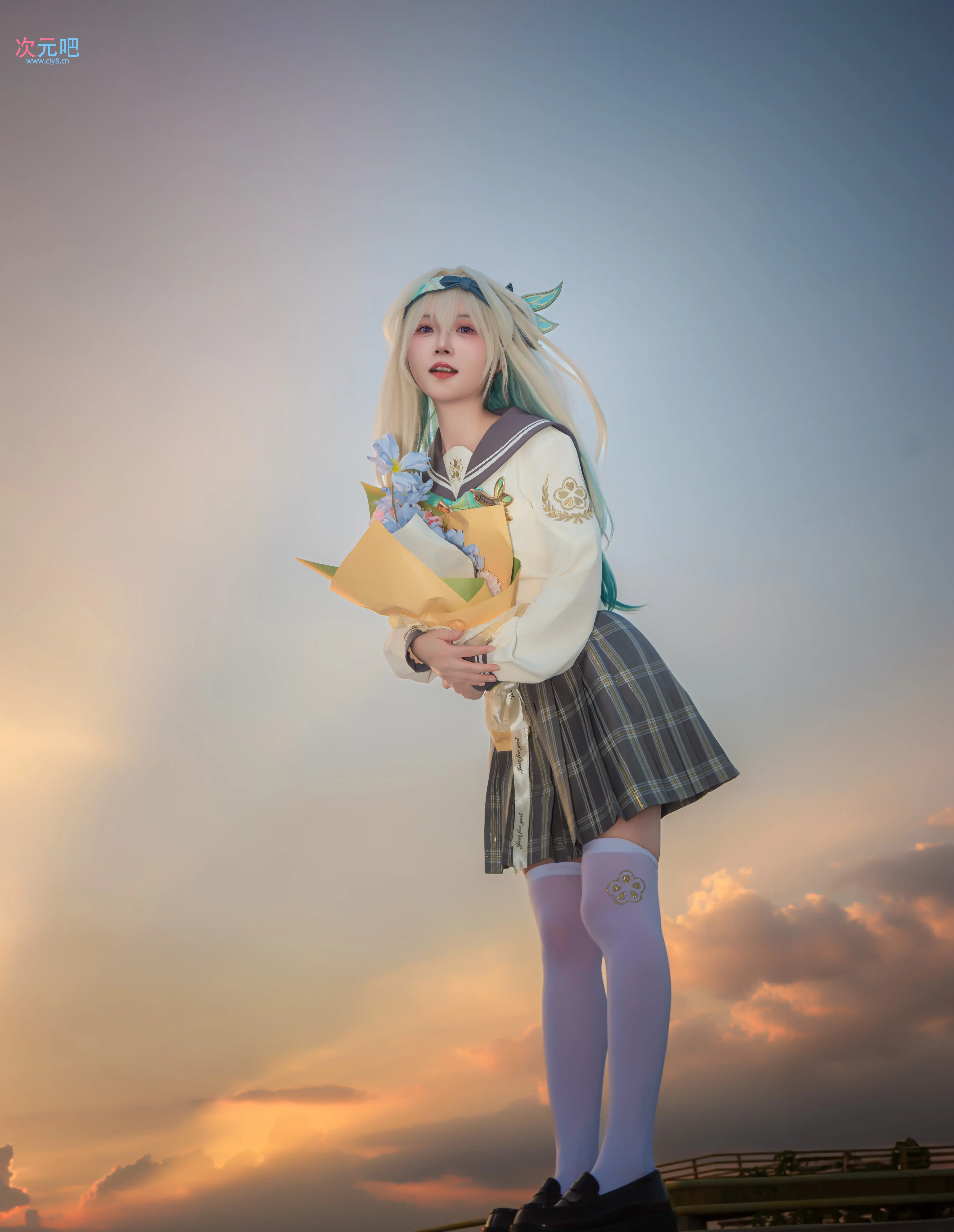 图片[3]-二次元COS分享[COSplay]和流萤一起看绝美夕阳-二次元COS分享次元吧