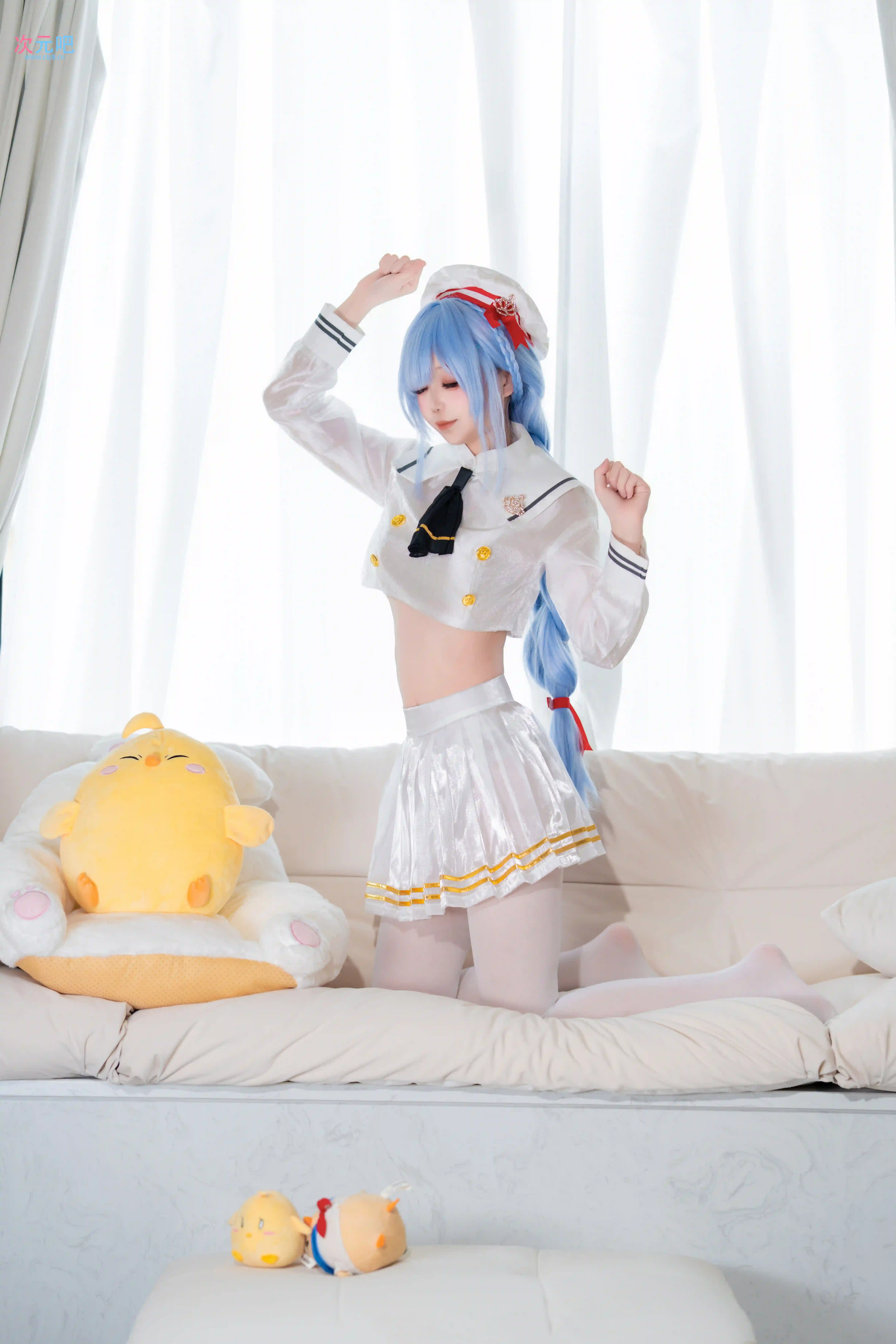 图片[3]-二次元COS分享[COSplay]指挥官，不能看那里！…呼…没，没什么！才没有把日记藏在那里…呜…-二次元COS分享次元吧