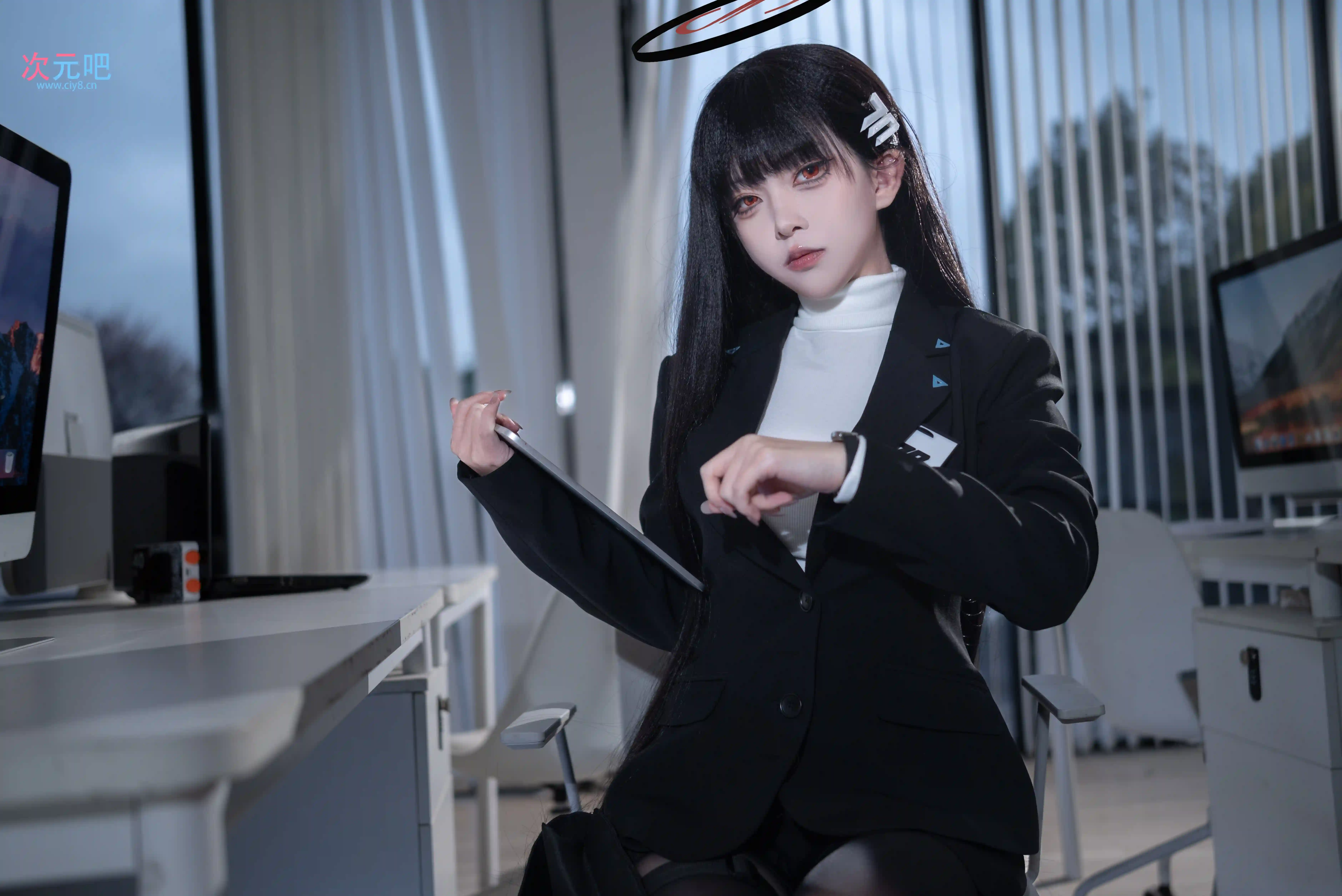 图片[2]-二次元COS分享矢量鱼 – 蔚蓝档案 调月莉音-二次元COS分享次元吧