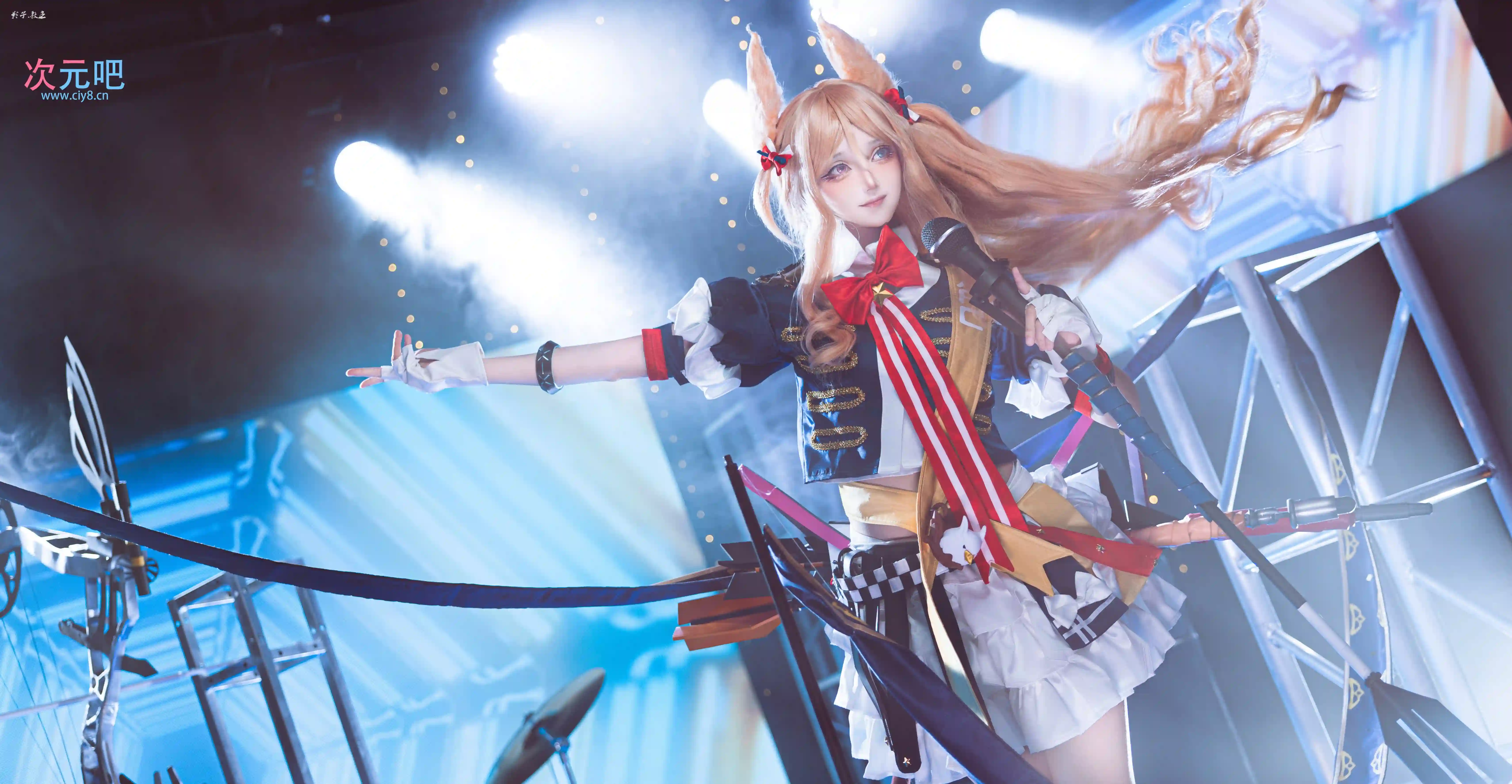 图片[6]-二次元COS分享[COSplay]登台献艺的修士偶像席德佳，此刻正在用最潮流的演唱方式歌颂兰登。-二次元COS分享次元吧