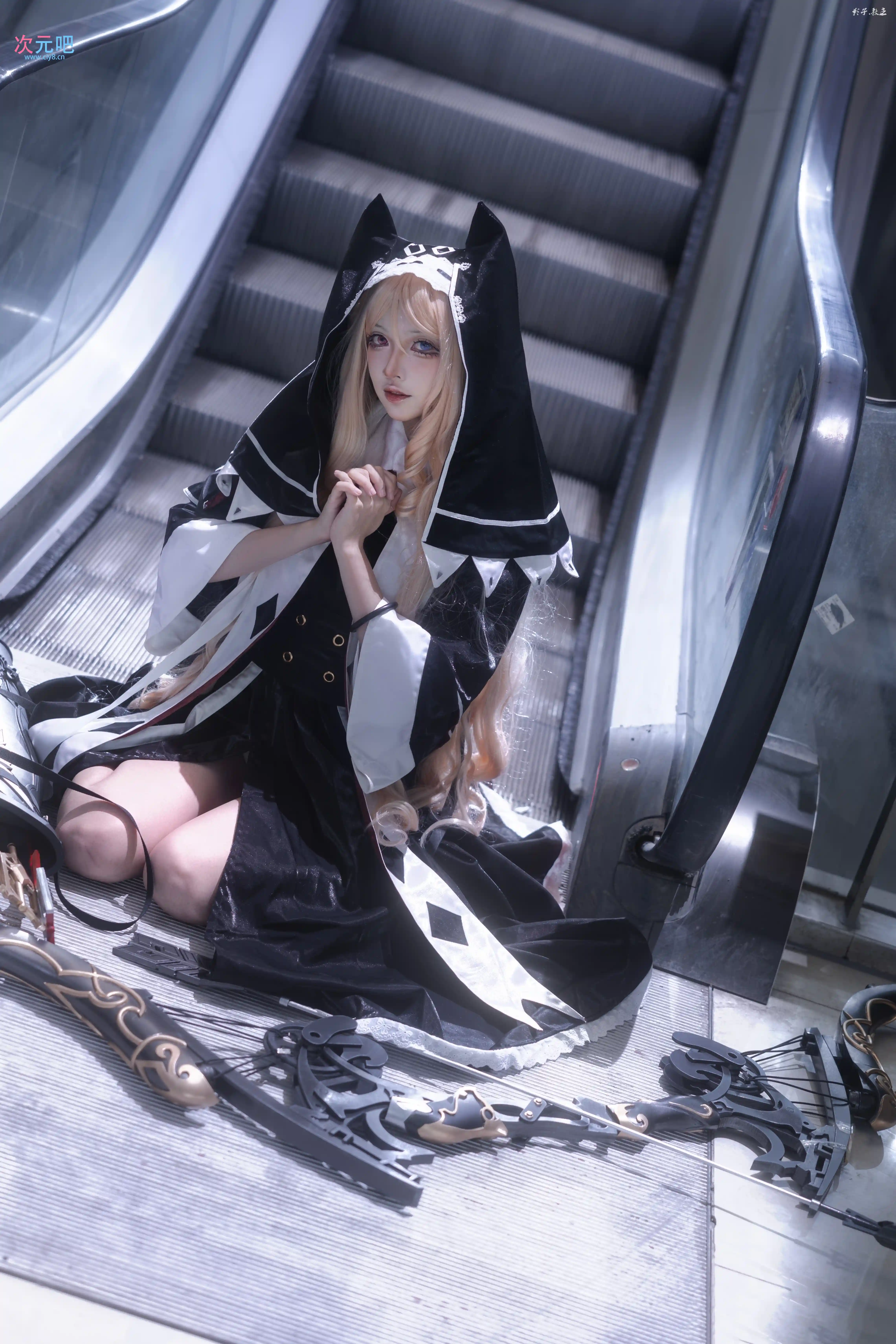 图片[9]-二次元COS分享[COSplay]麦穗藏虔信，黑袍映圣光 心向兰登处，弦鸣绕穹苍-二次元COS分享次元吧