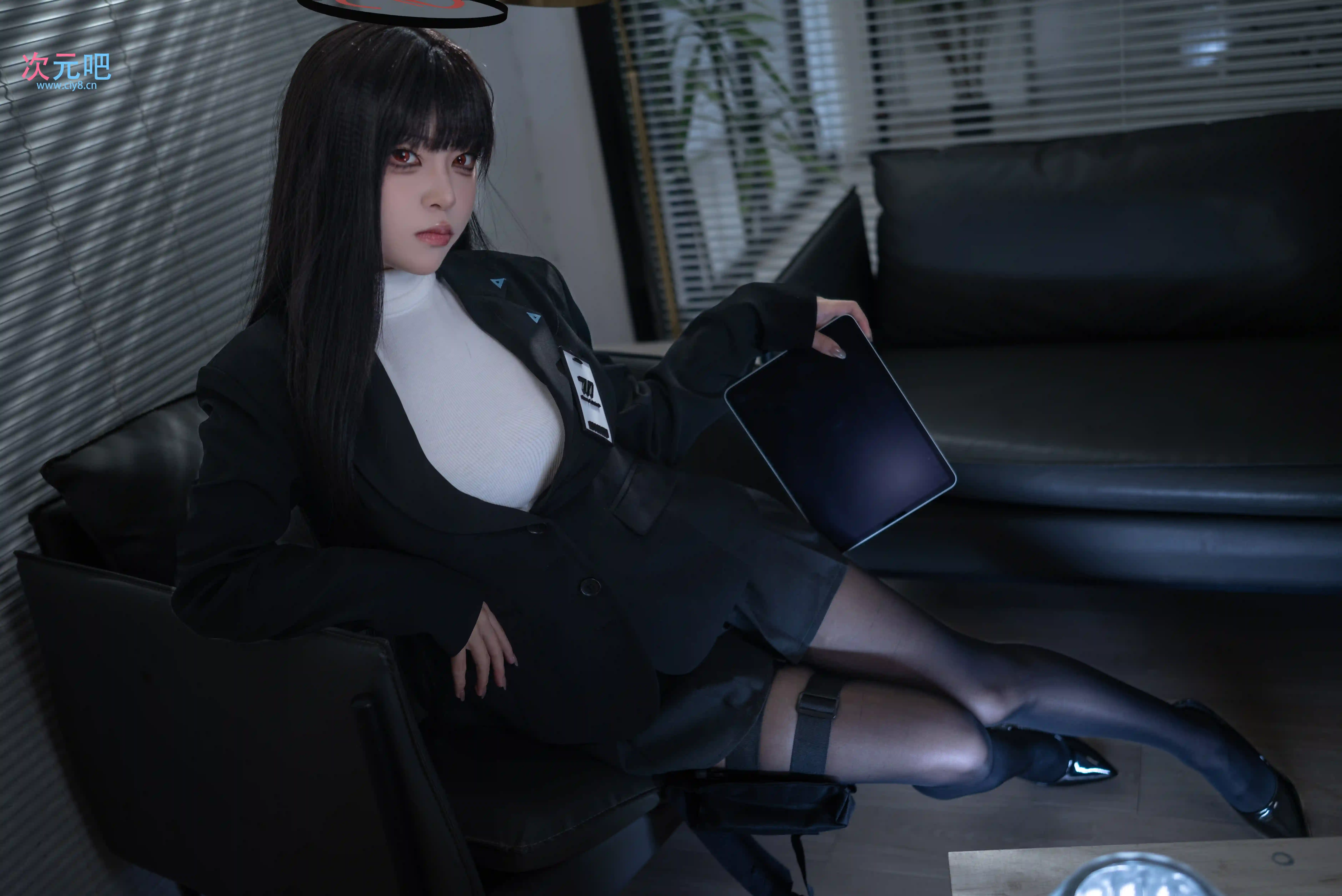 矢量鱼 - 蔚蓝档案 调月莉音-二次元COS分享次元吧