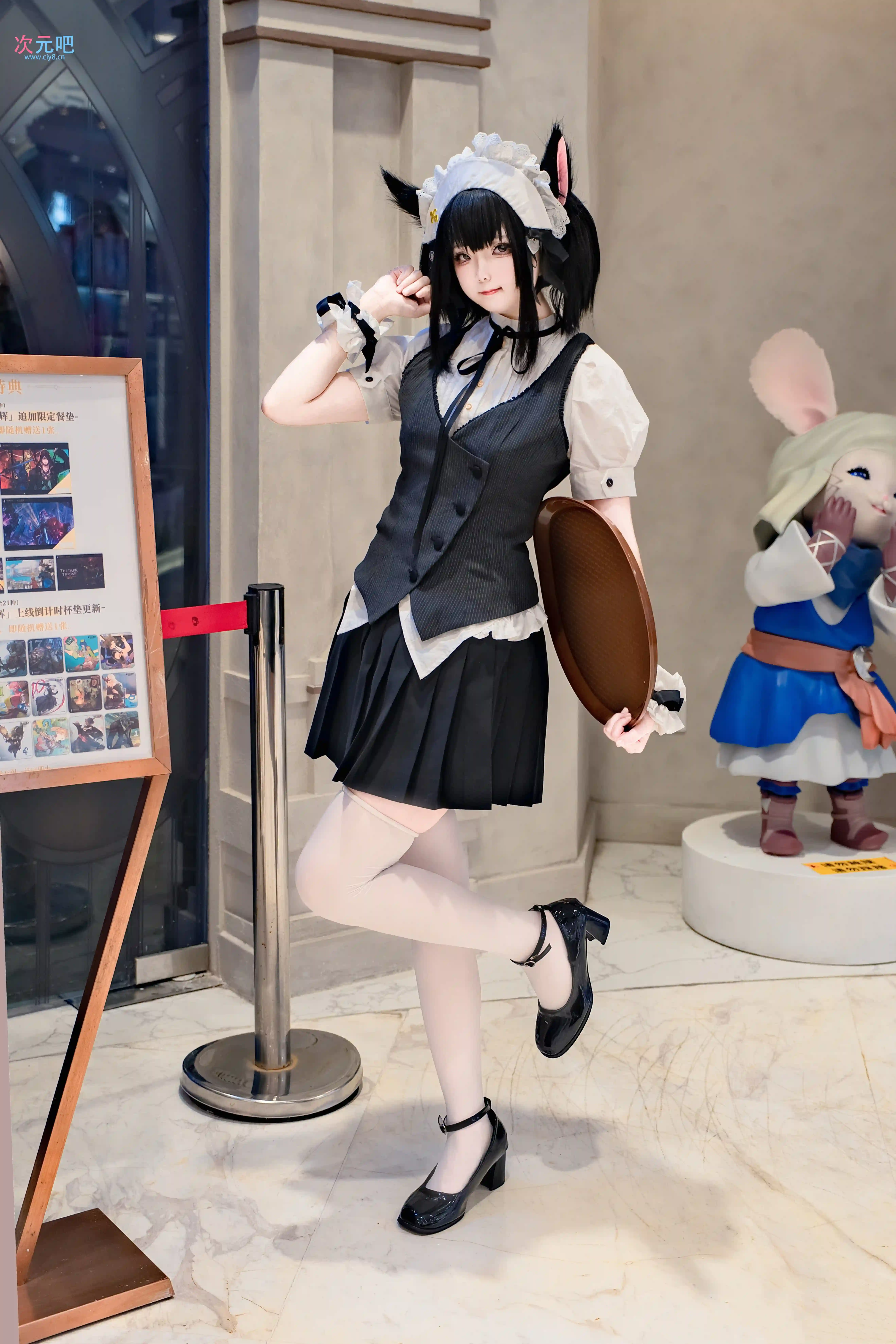 图片[5]-二次元COS分享[COSplay]听说海德林新招了个猫娘服务员？ ​​​-二次元COS分享次元吧