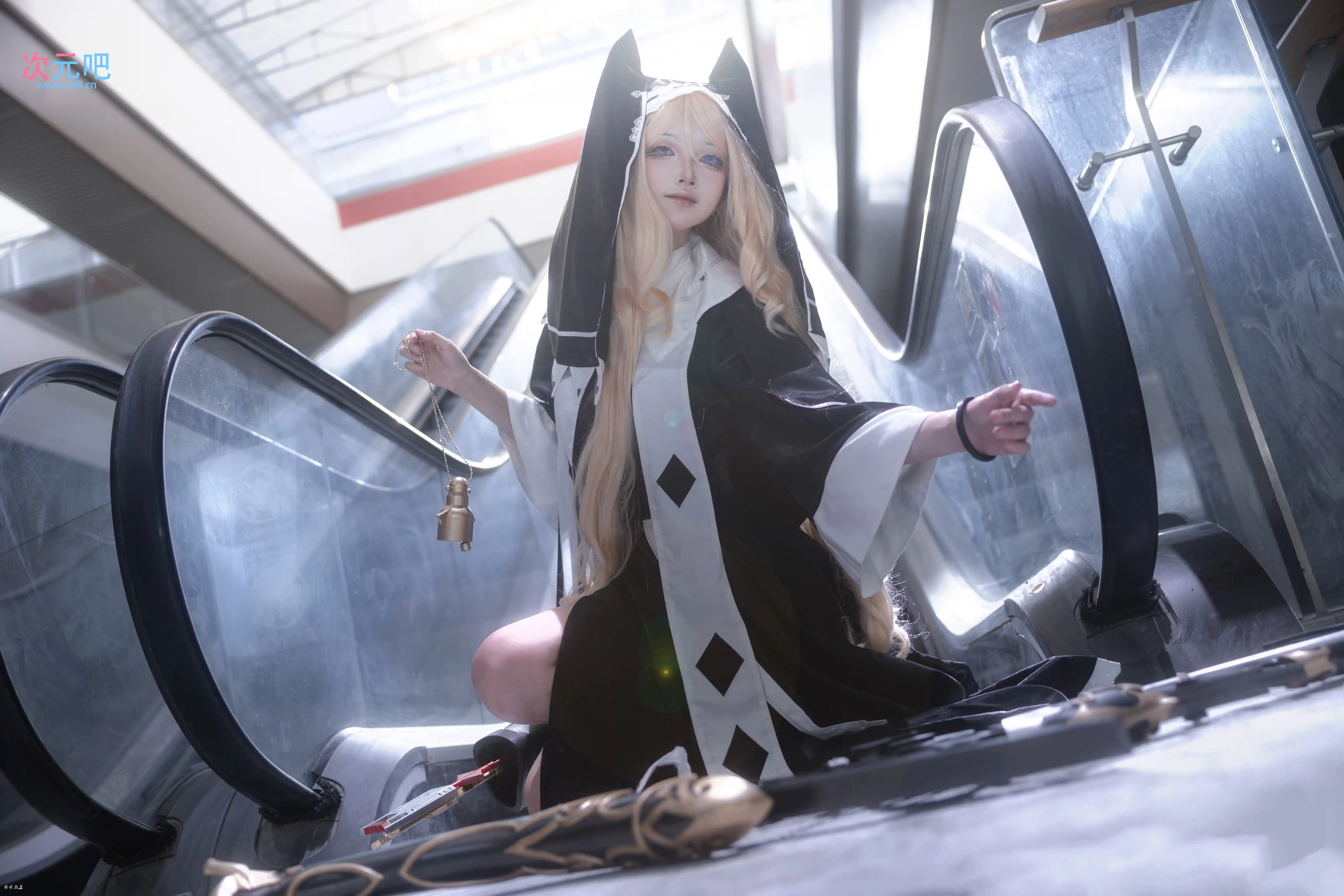 图片[5]-二次元COS分享[COSplay]麦穗藏虔信，黑袍映圣光 心向兰登处，弦鸣绕穹苍-二次元COS分享次元吧