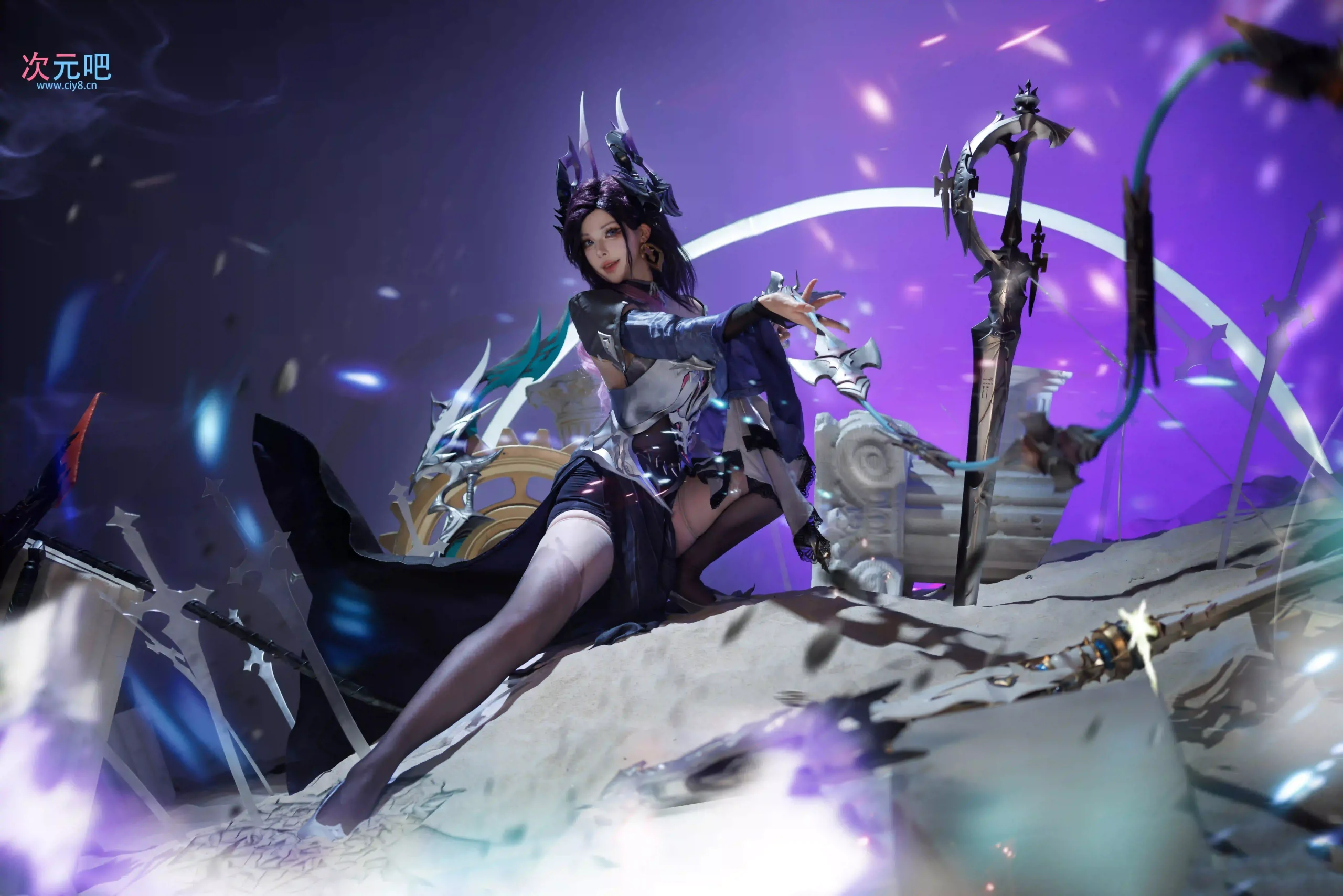 图片[1]-二次元COS分享[COSplay]没有人怀疑她的衷心，但也没有人知道她的目光究竟落在多远的将来。-二次元COS分享次元吧