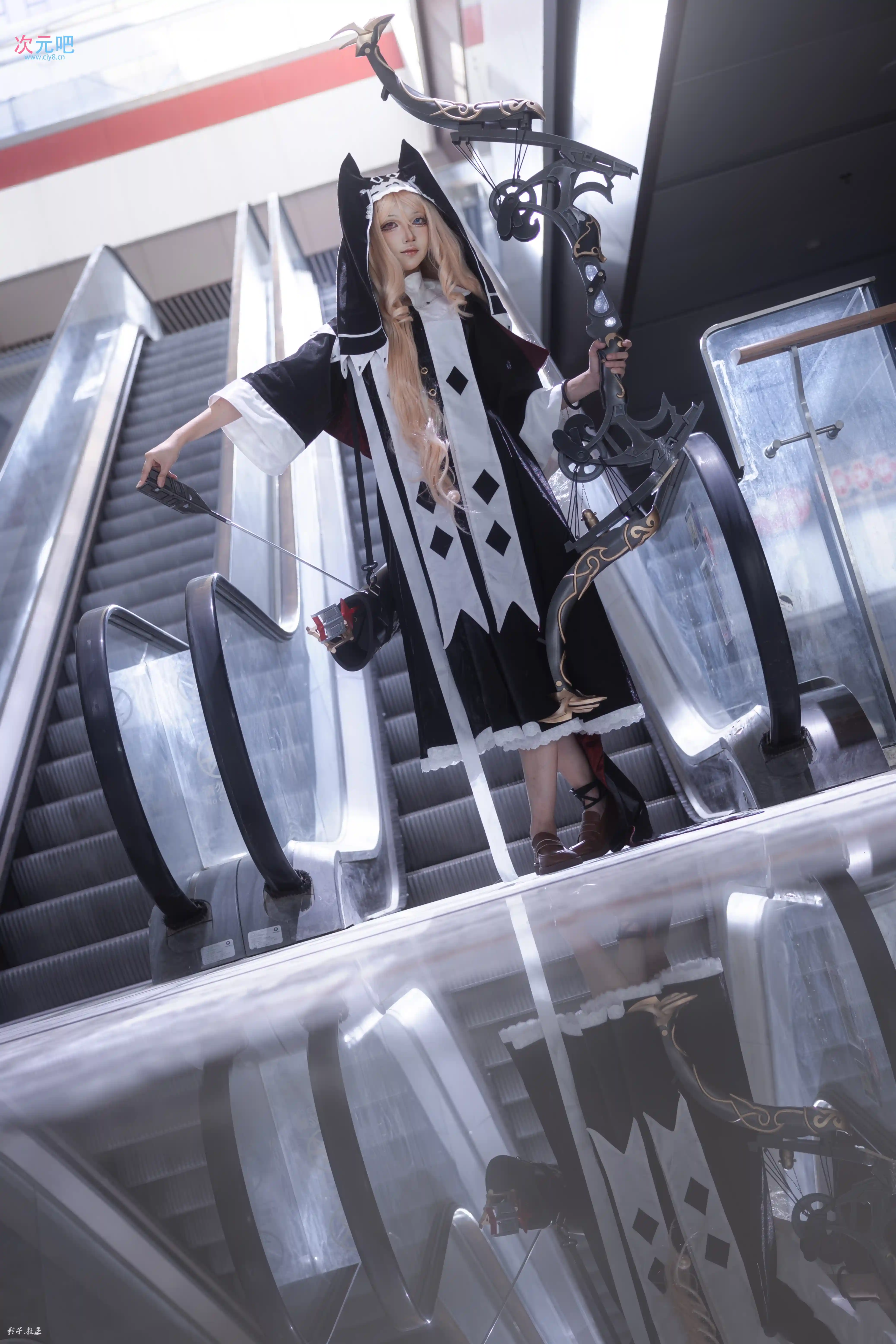 图片[6]-二次元COS分享[COSplay]麦穗藏虔信，黑袍映圣光 心向兰登处，弦鸣绕穹苍-二次元COS分享次元吧