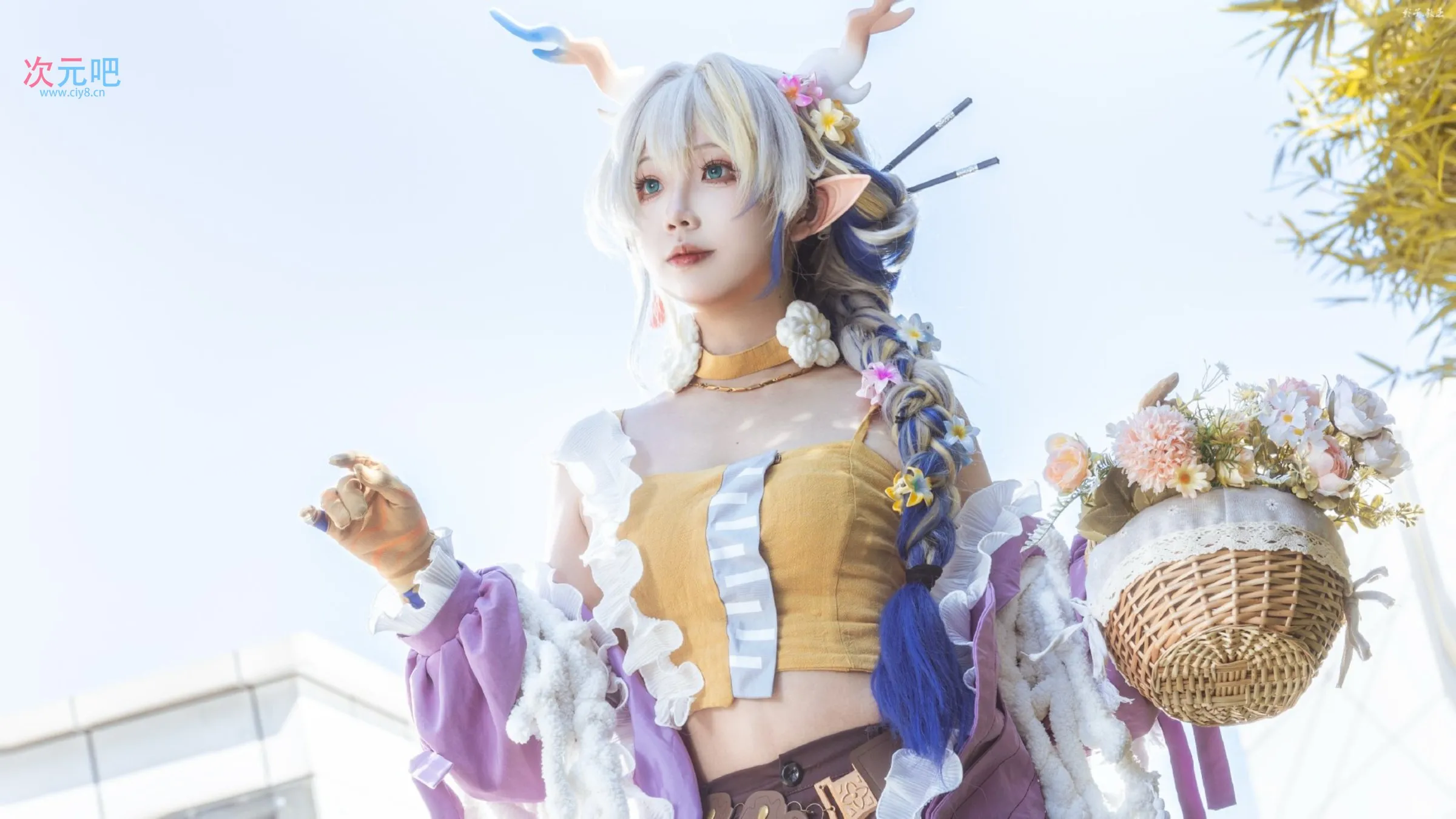 图片[1]-二次元COS分享[COSplay]春日宴，绿酒一杯歌一遍-二次元COS分享次元吧