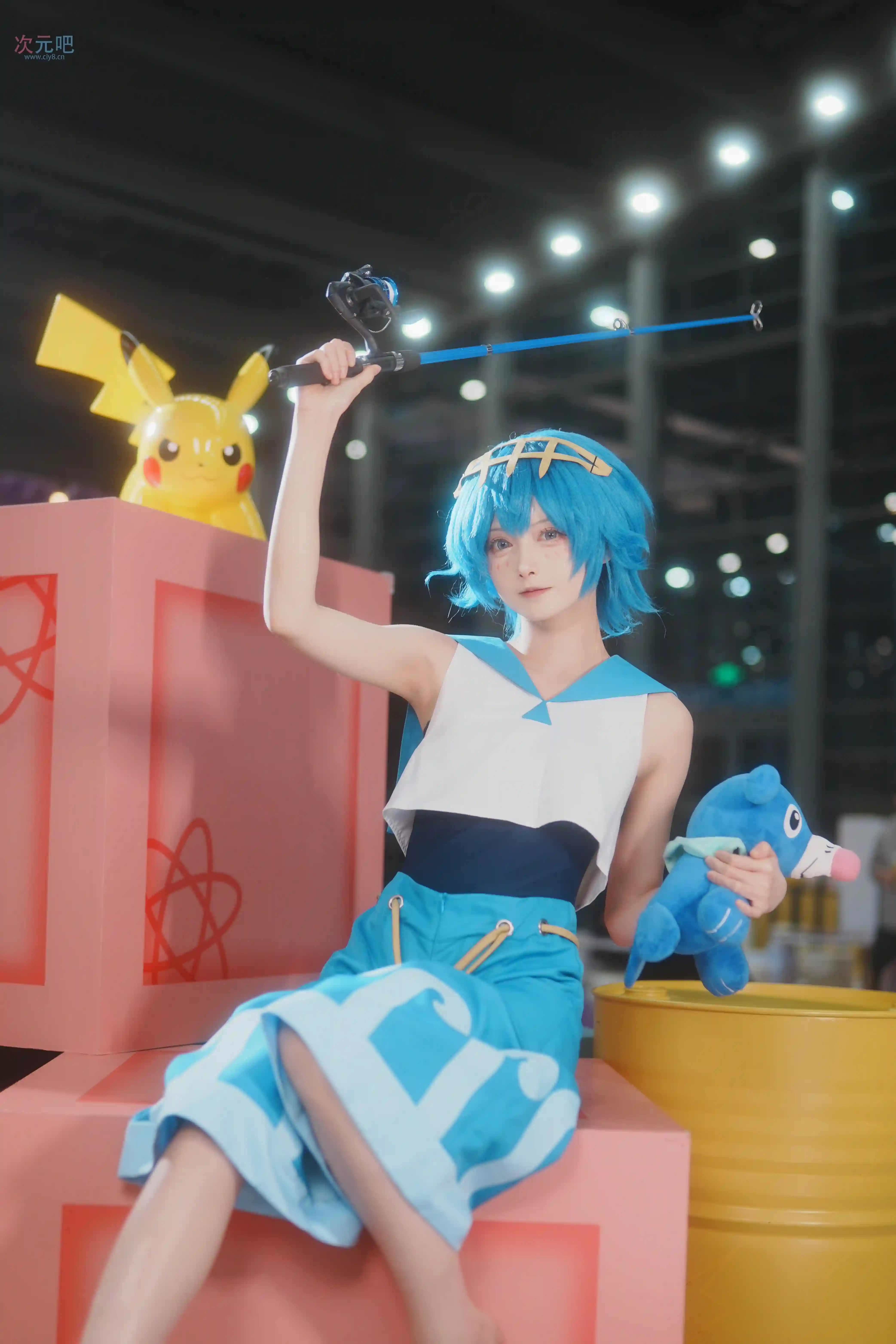 图片[6]-二次元COS分享[COSplay]和水莲一起去钓鱼吧！-二次元COS分享次元吧