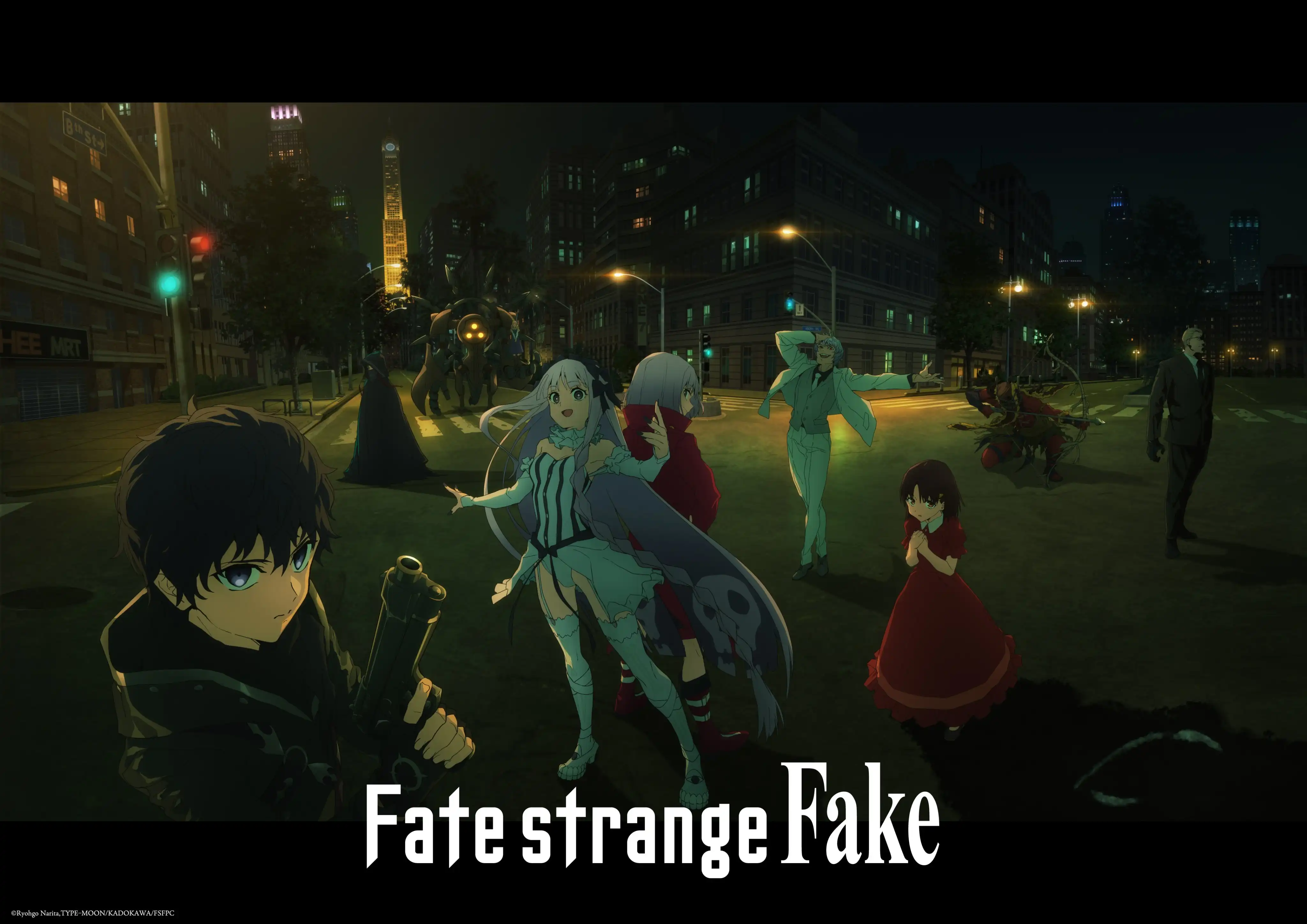 图片[1]-二次元COS分享《Fate/strange Fake》公开第二弹“真” PV 、第二弹主视觉图，该作将在 2026 年 1 月 3 日晚首播。-二次元COS分享次元吧