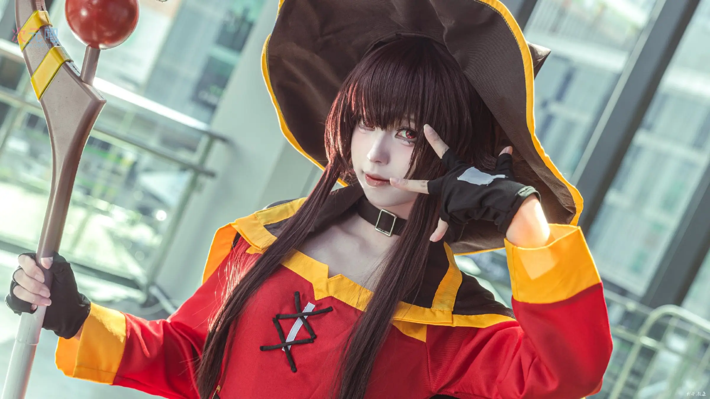 [COSplay]吾乃操纵最强攻击魔法，爆裂魔法之人！-二次元COS分享次元吧