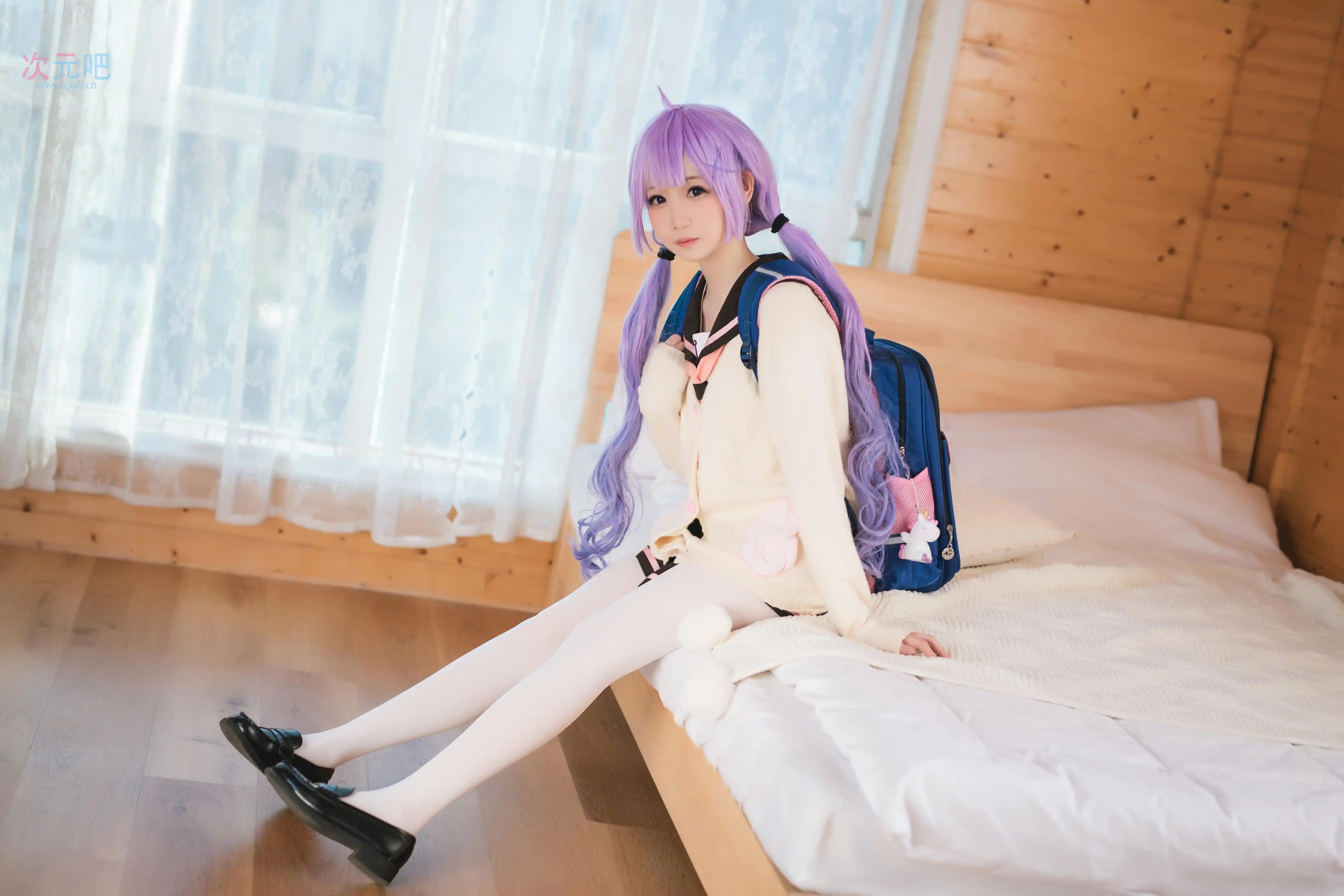 焖焖碳 - 独角兽JK制服-二次元COS分享次元吧