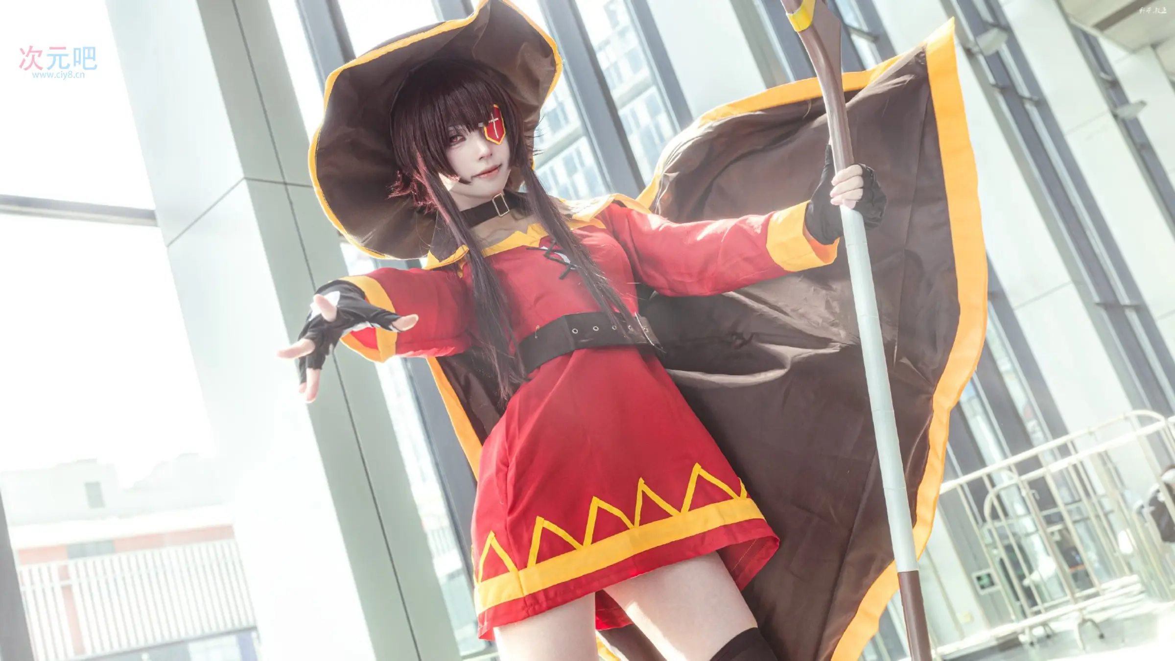 图片[1]-二次元COS分享[COSplay]吾乃操纵最强攻击魔法，爆裂魔法之人！-二次元COS分享次元吧