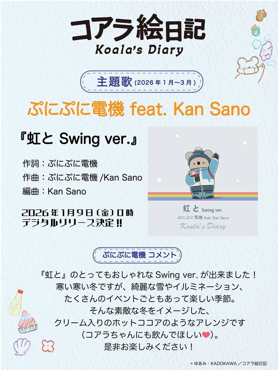 图片[2]-二次元COS分享《考拉绘日记》公开第二弹主视觉图。-二次元COS分享次元吧