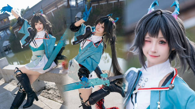 谁说我们傻了？我们又甜又飒着呢！-二次元COS分享次元吧