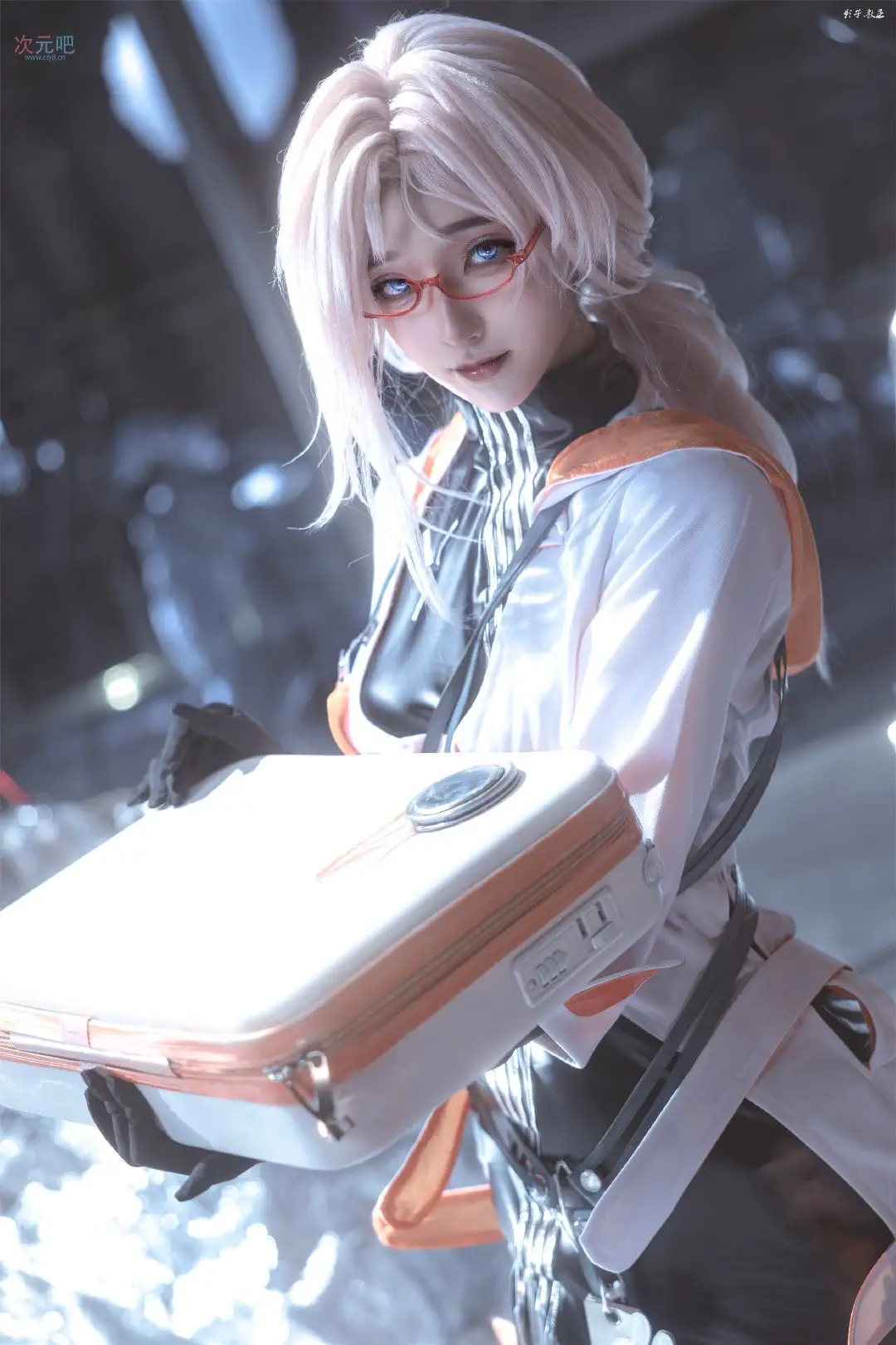 图片[8]-二次元COS分享[COSplay]局长要看着我工作吗?那如果我不小心睡着了，你要叫醒我哦。-二次元COS分享次元吧