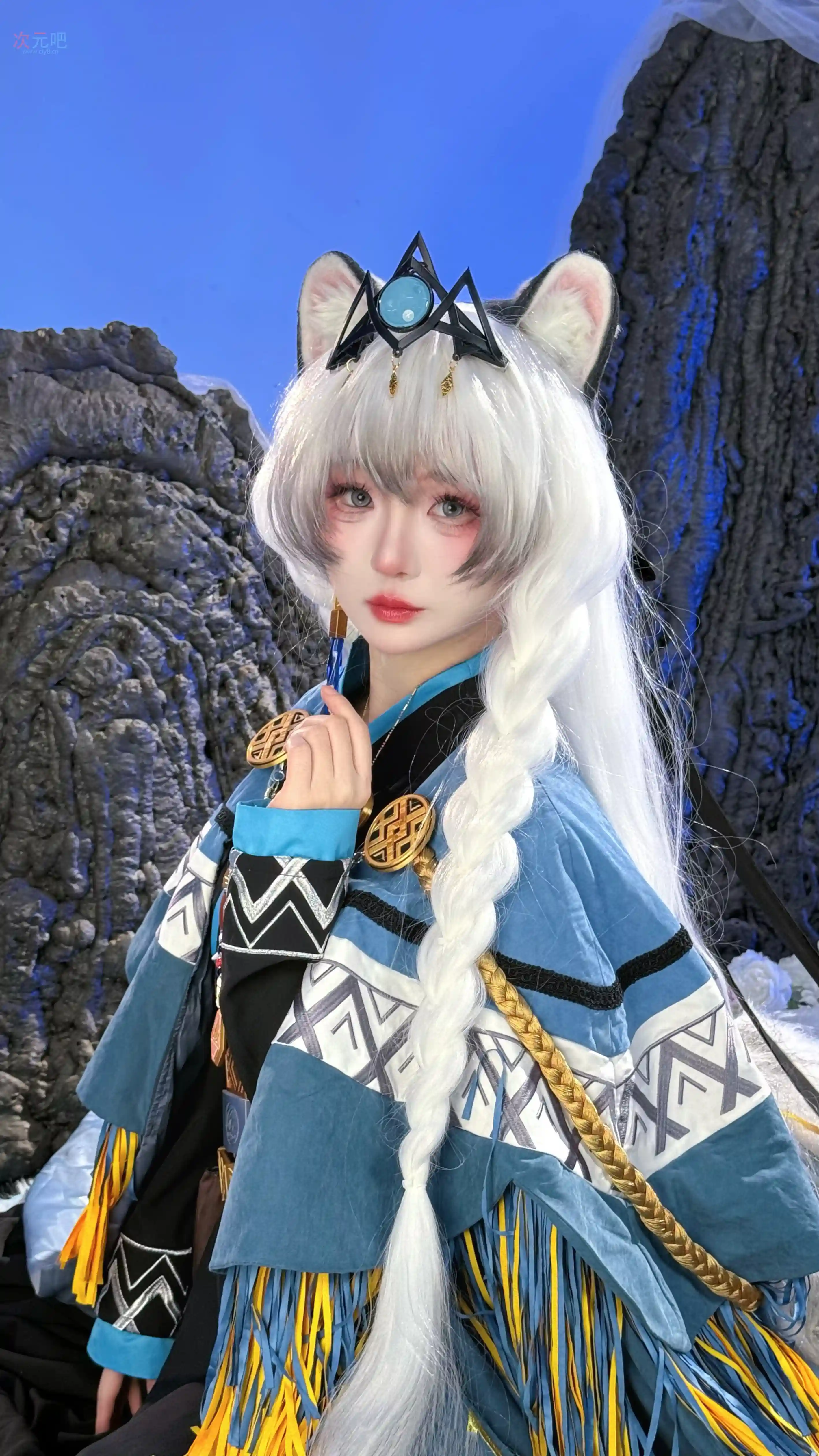 图片[1]-二次元COS分享[COSplay]耶拉冈德在上，喀兰的圣女大人—初雪-二次元COS分享次元吧